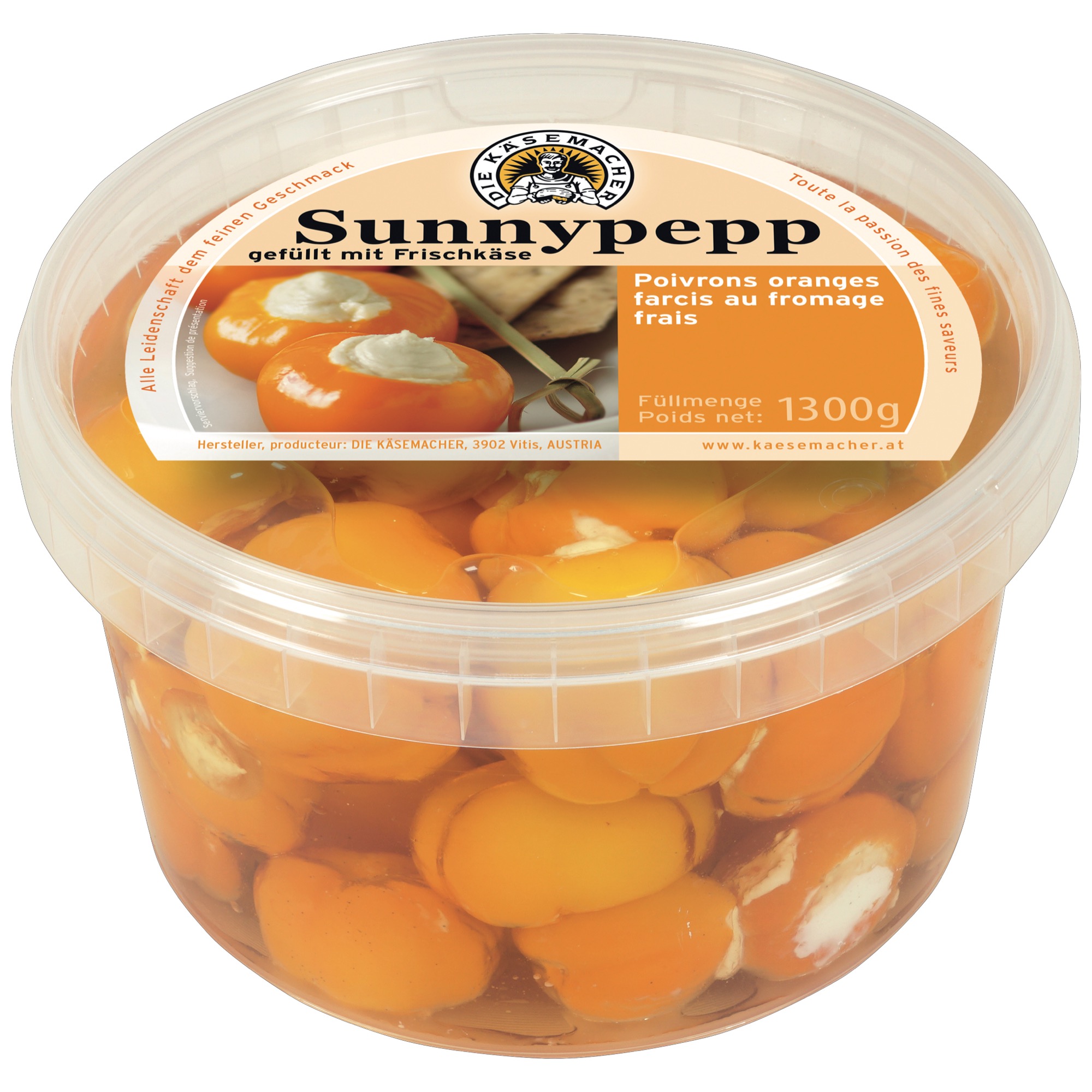 Käsemacher Sunnypepp s čerst.syrom 1,3kg