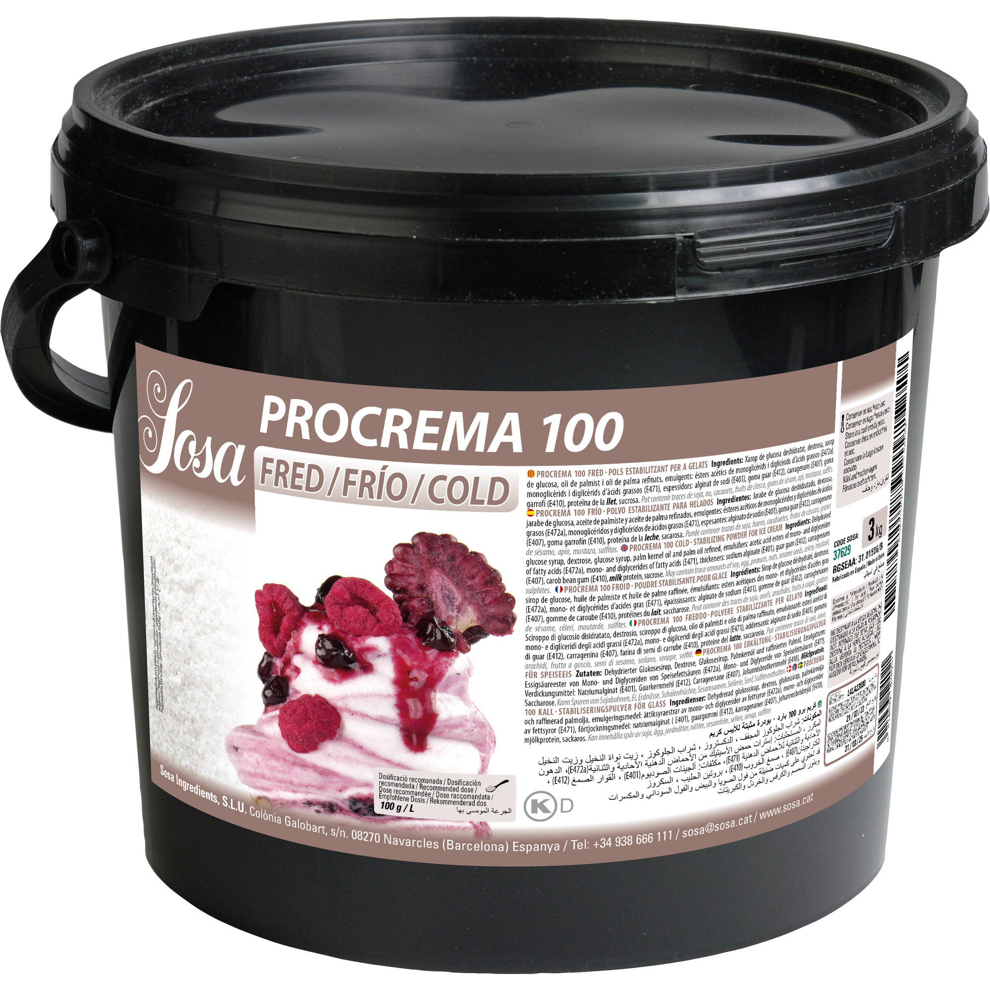 Sosa Pro Crema 100 stabilizátor stud.3kg