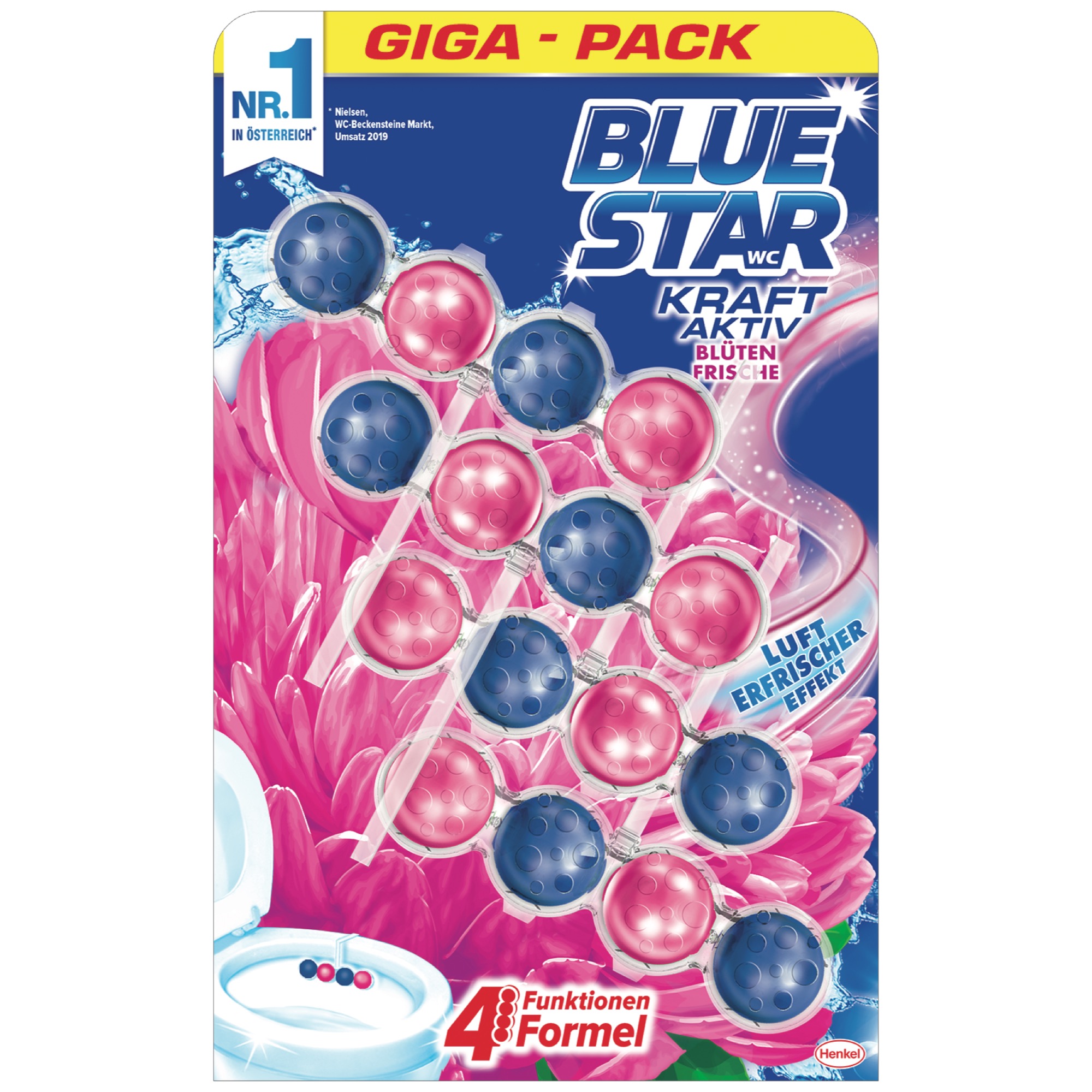 Blue Star Blau Aktiv VP4ks Blütenfrisch
