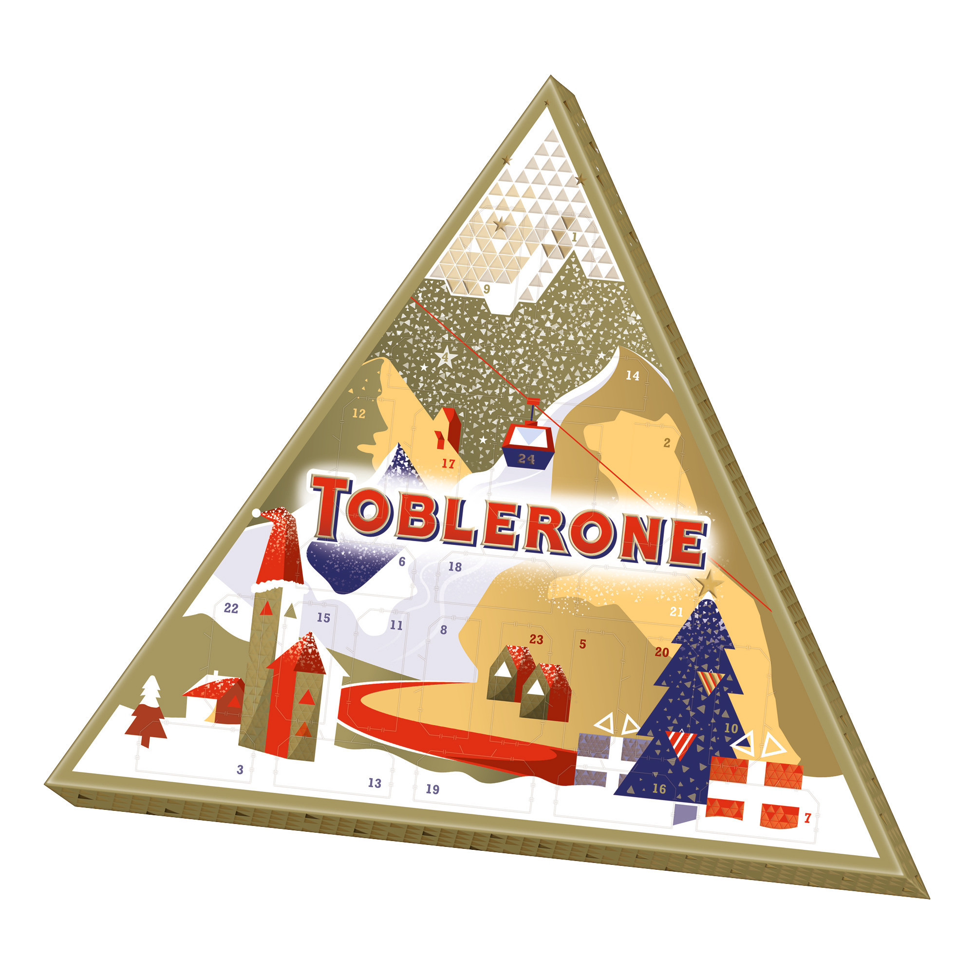 Toblerone adv.kalendár 200g