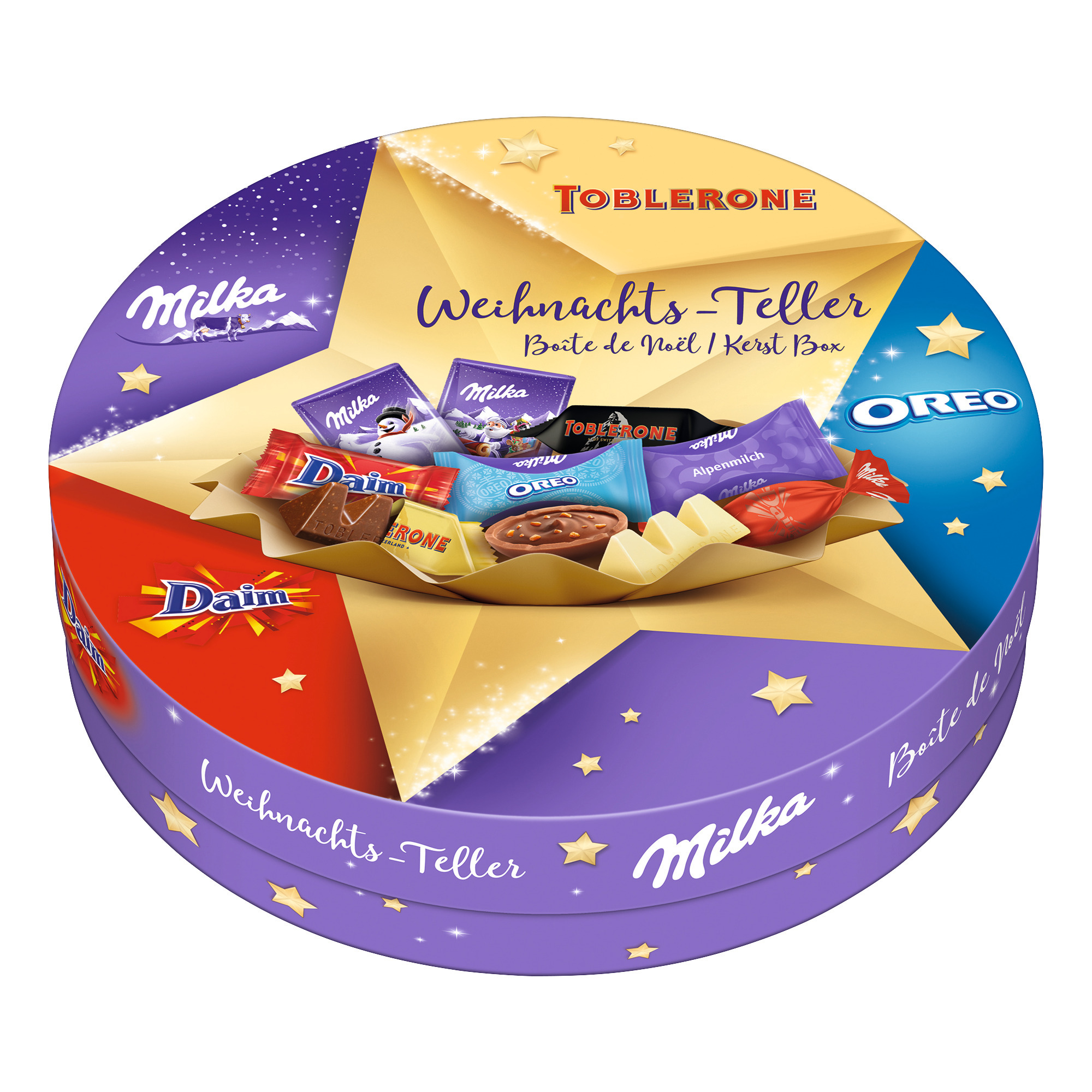 Milka & Friends vianočný tanier 196g