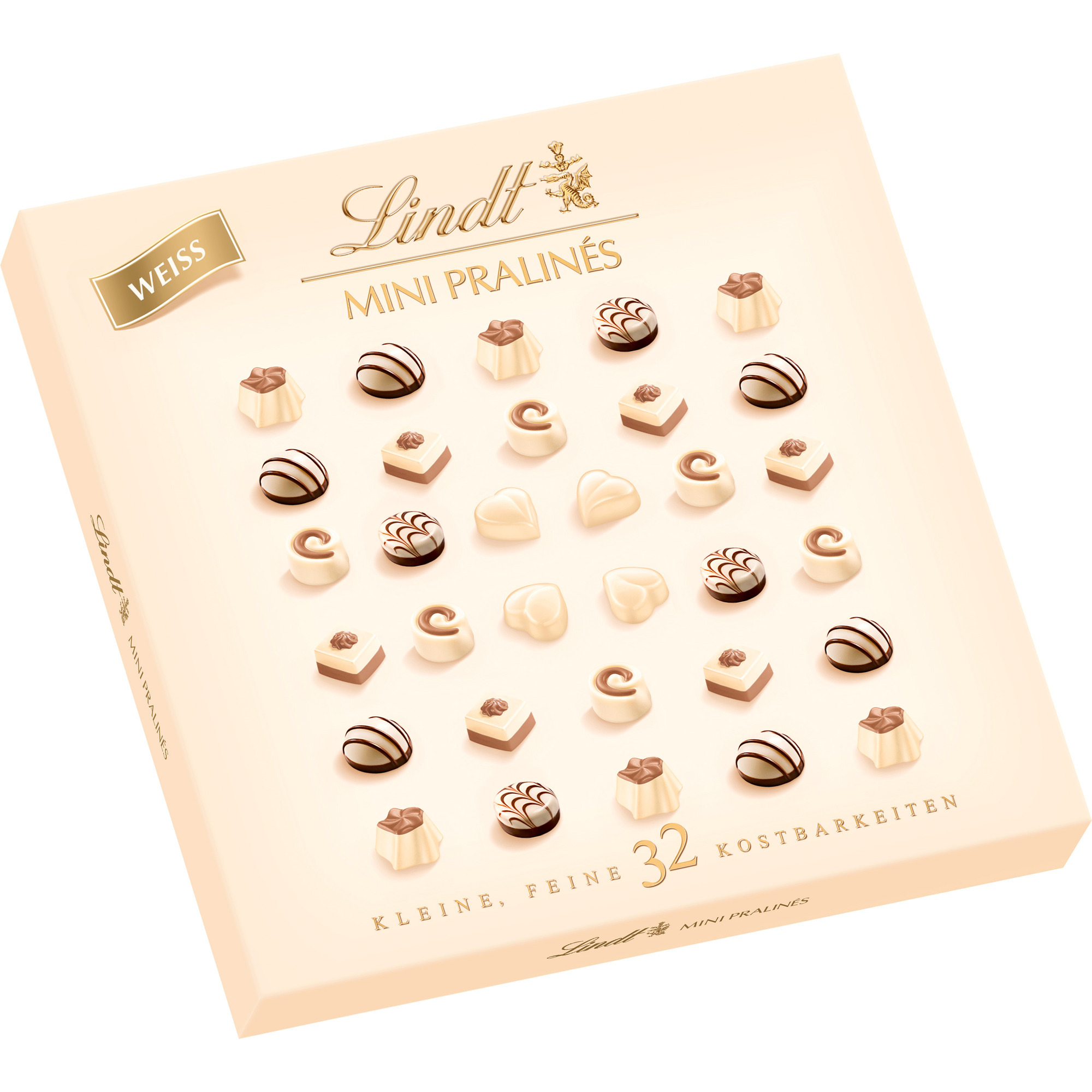 Lindt Mini Pralines weiss 163g