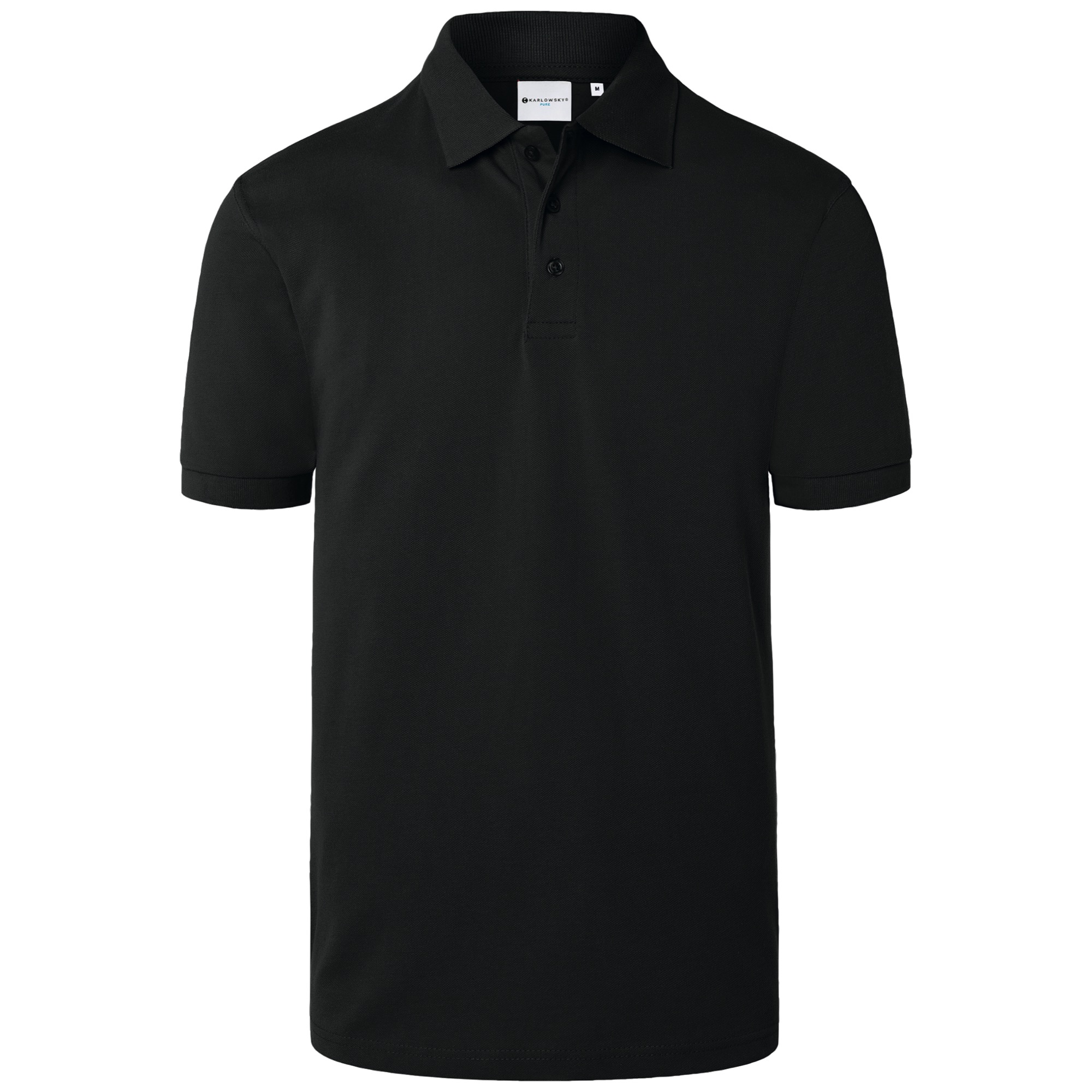 Polokošeľa Basic čierna 2XL