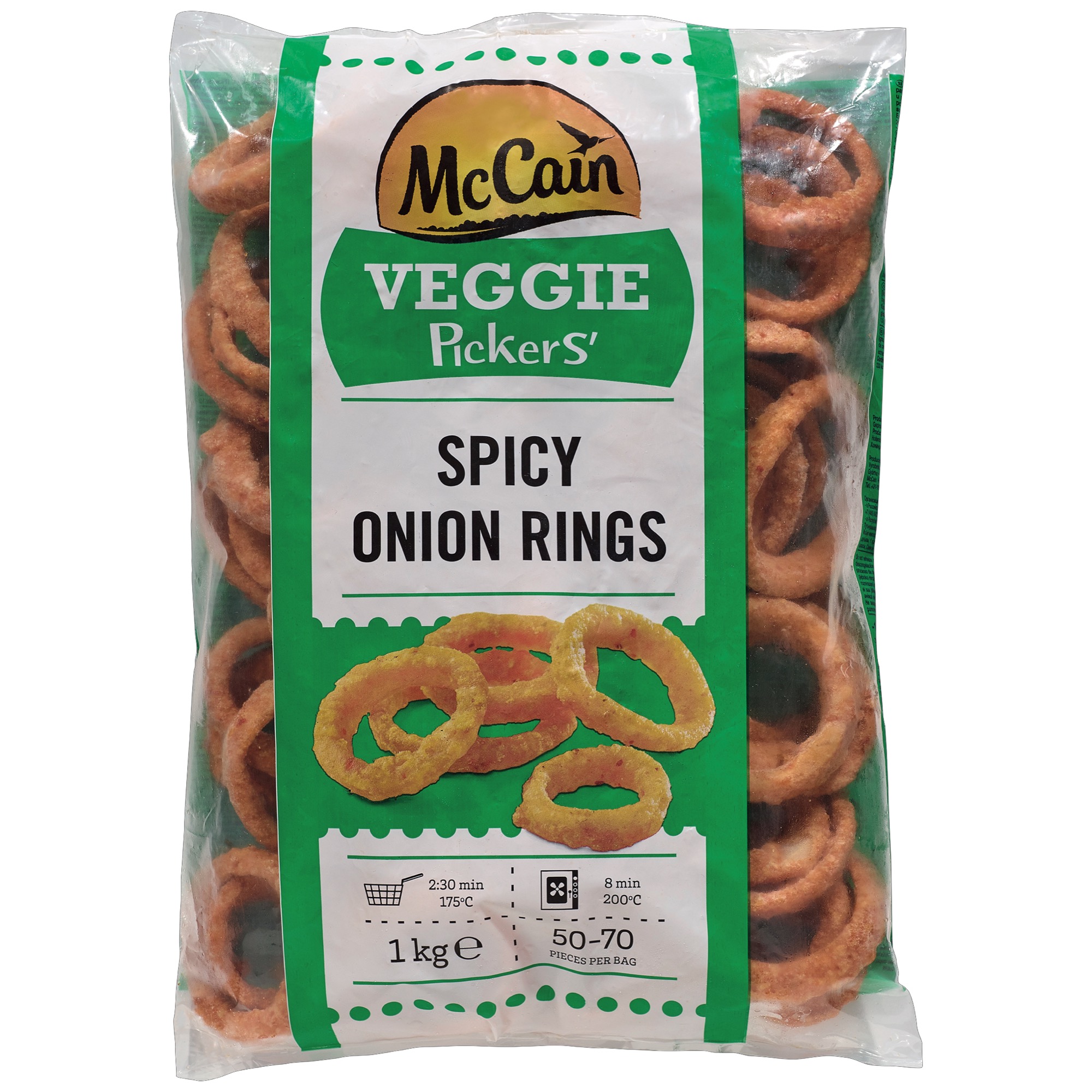 Mc Cain Spicy Onion Rings mraz. 1kg