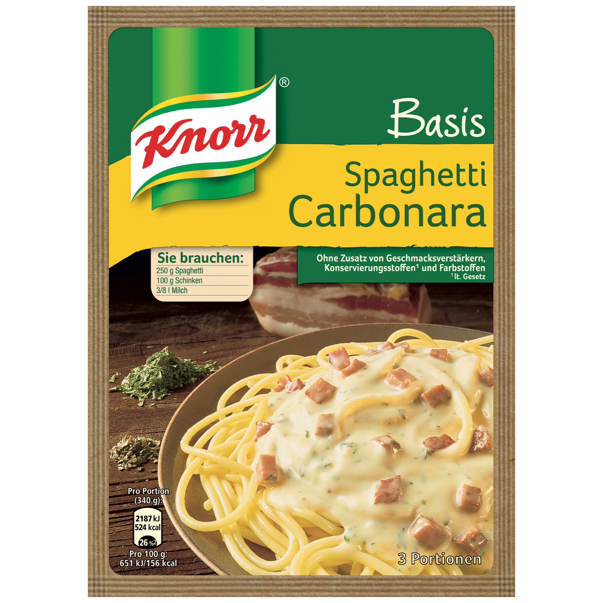 Knorr Basis Spaghetti Carbonara