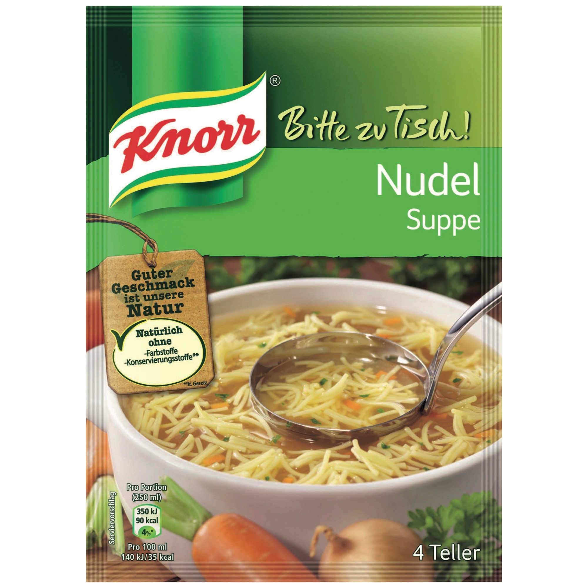 Knorr BZT polievka, rezance