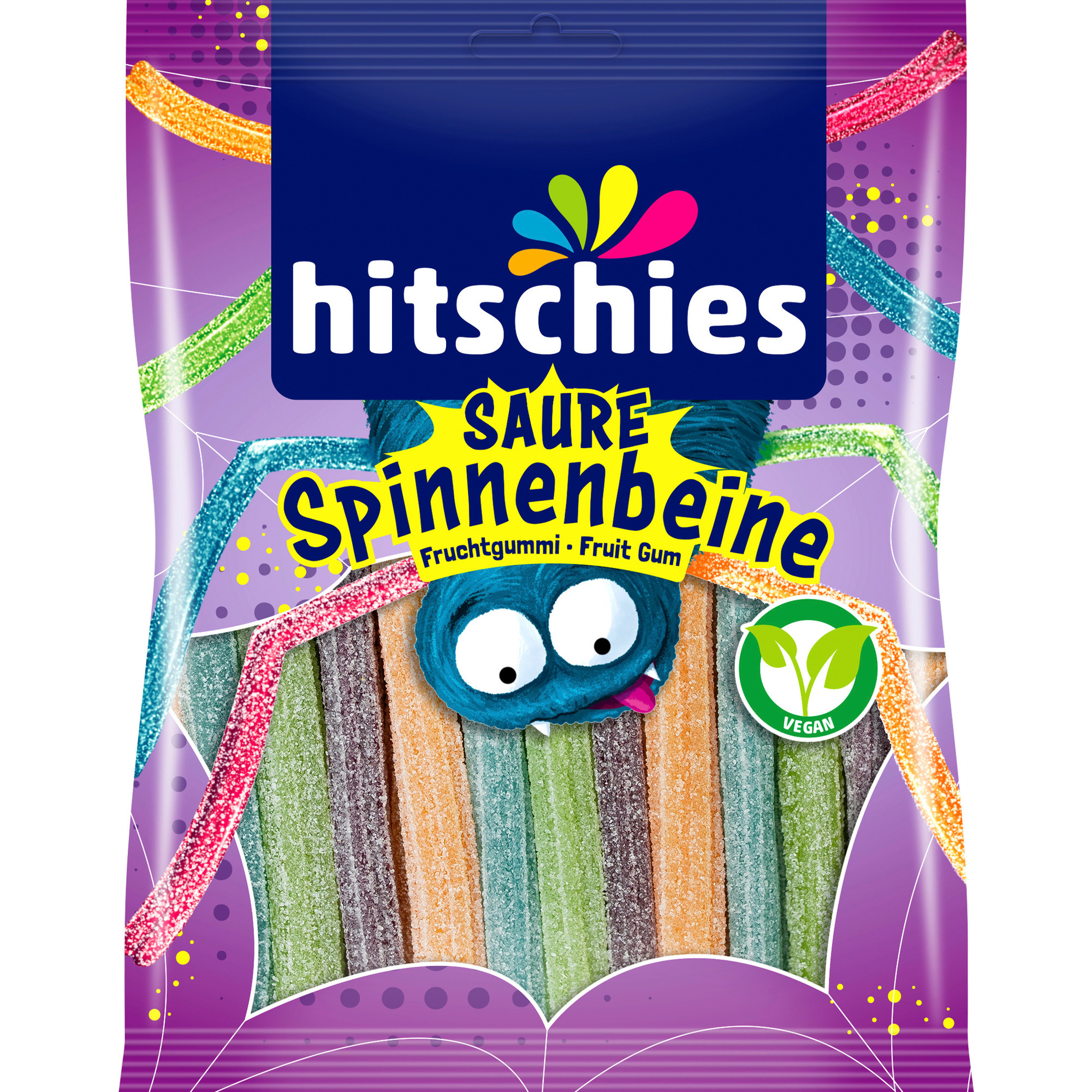 Hitschler Beutel 125g,Saure Spinnenbeine