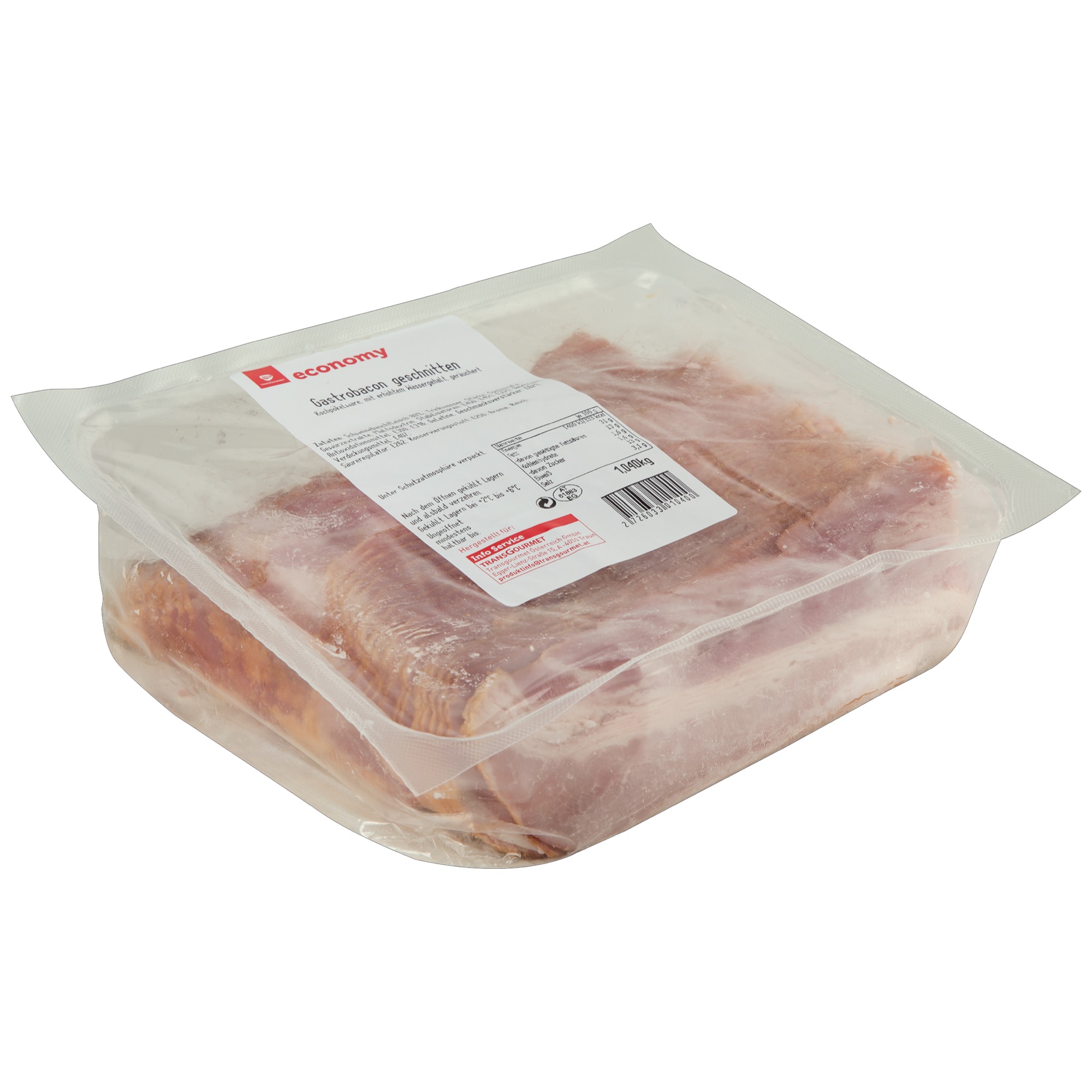 Economy Gastro Bacon geschn. ca 1kg
