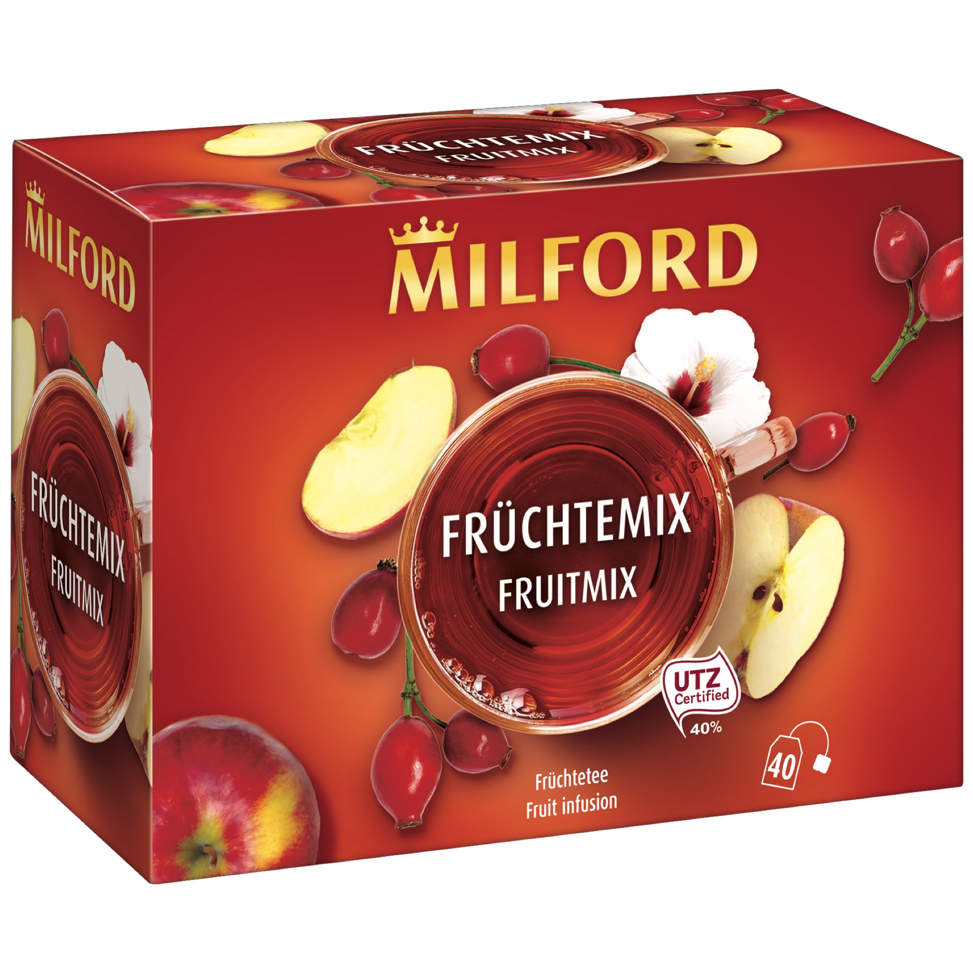 Milford čaj 40ks ovocný mix
