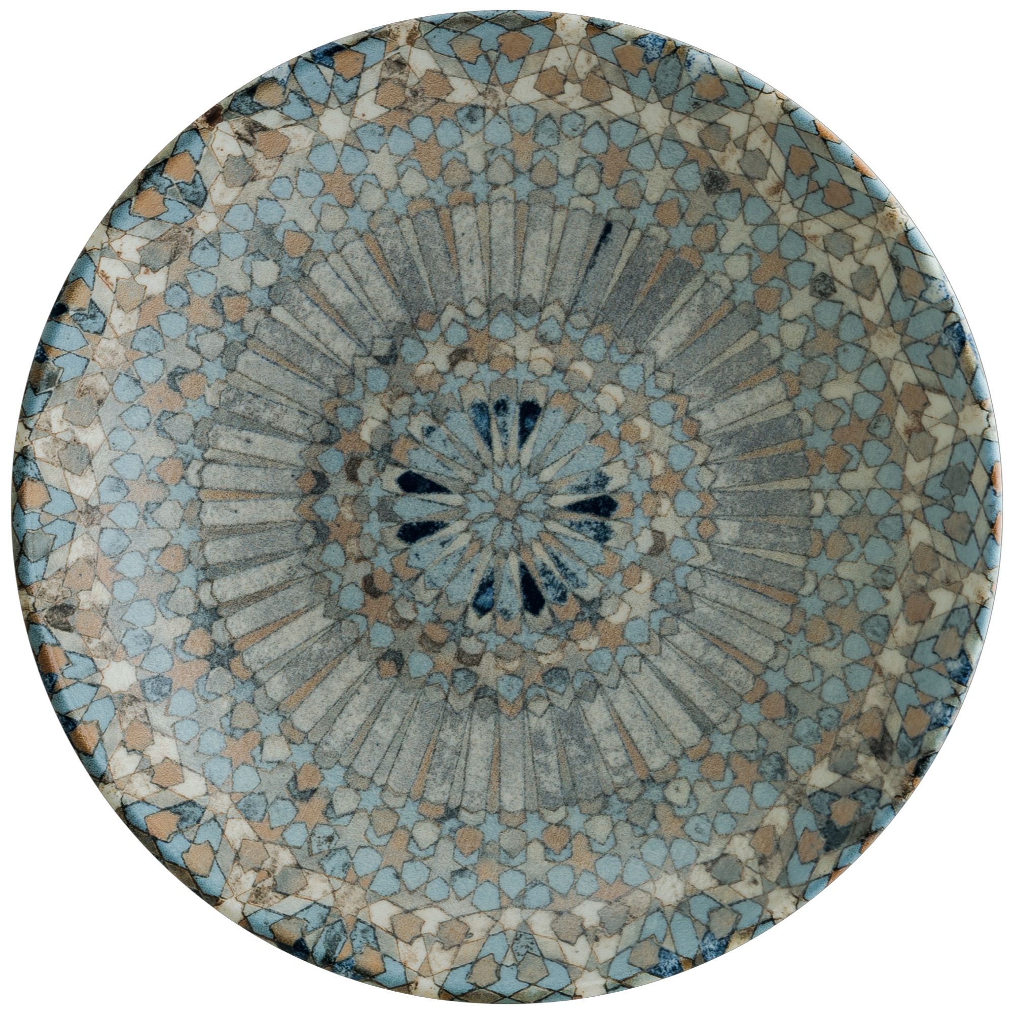Tanier hlboký Luca Mosaic Bloom 25cm