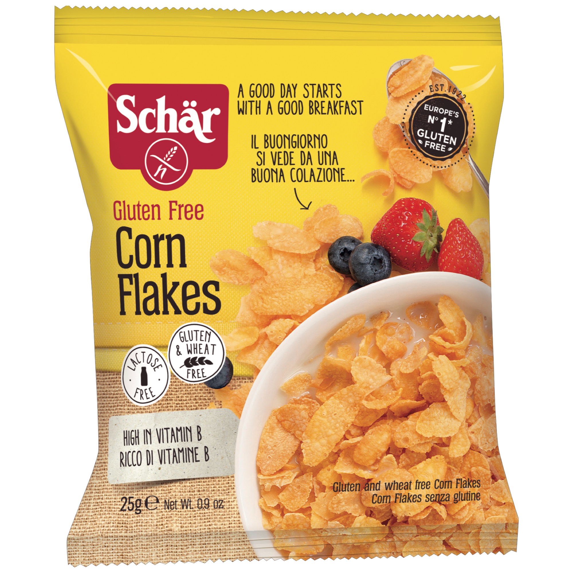 Dr.Schär corn flakes 25g