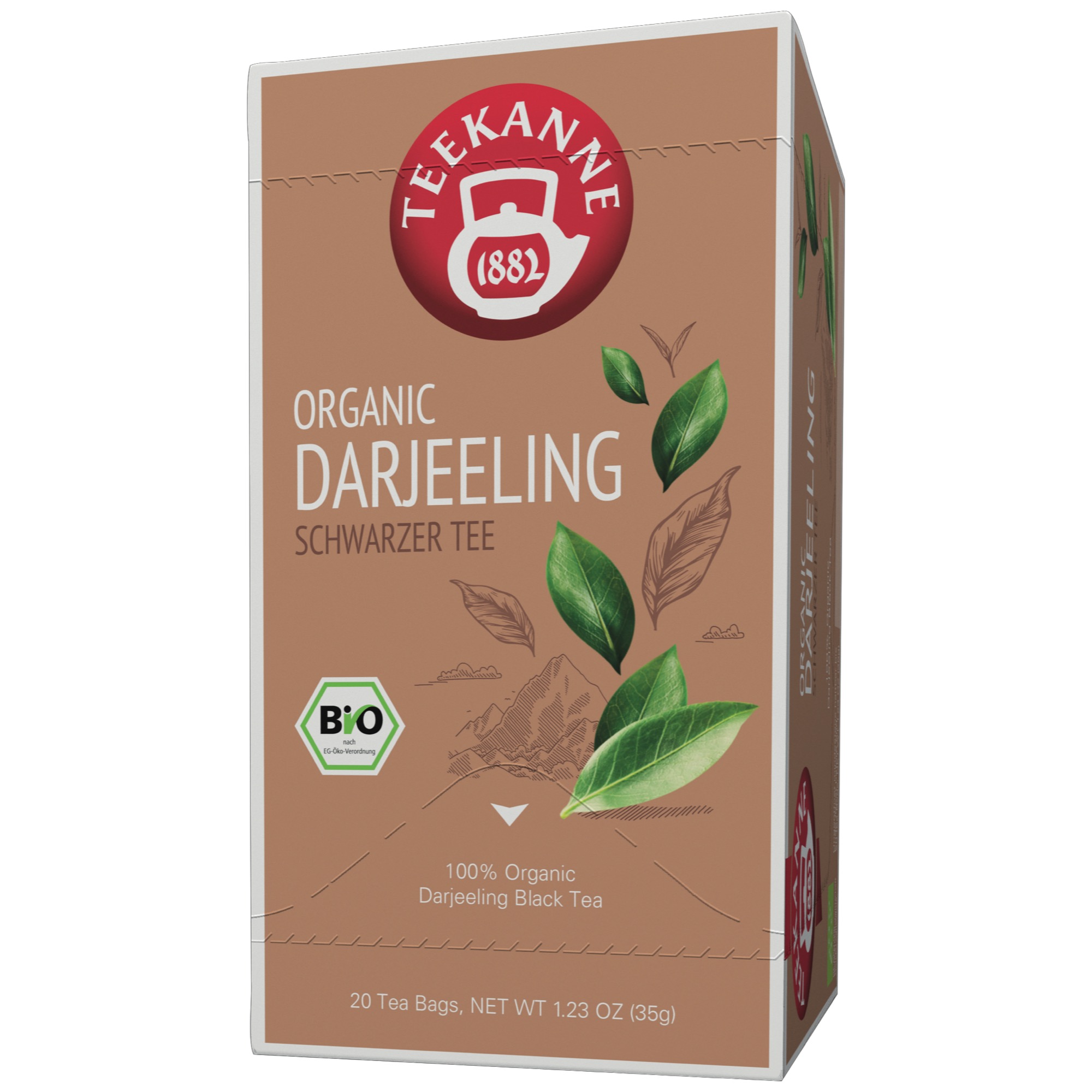 Teekanne Bio čaj 20ks Darjeeling