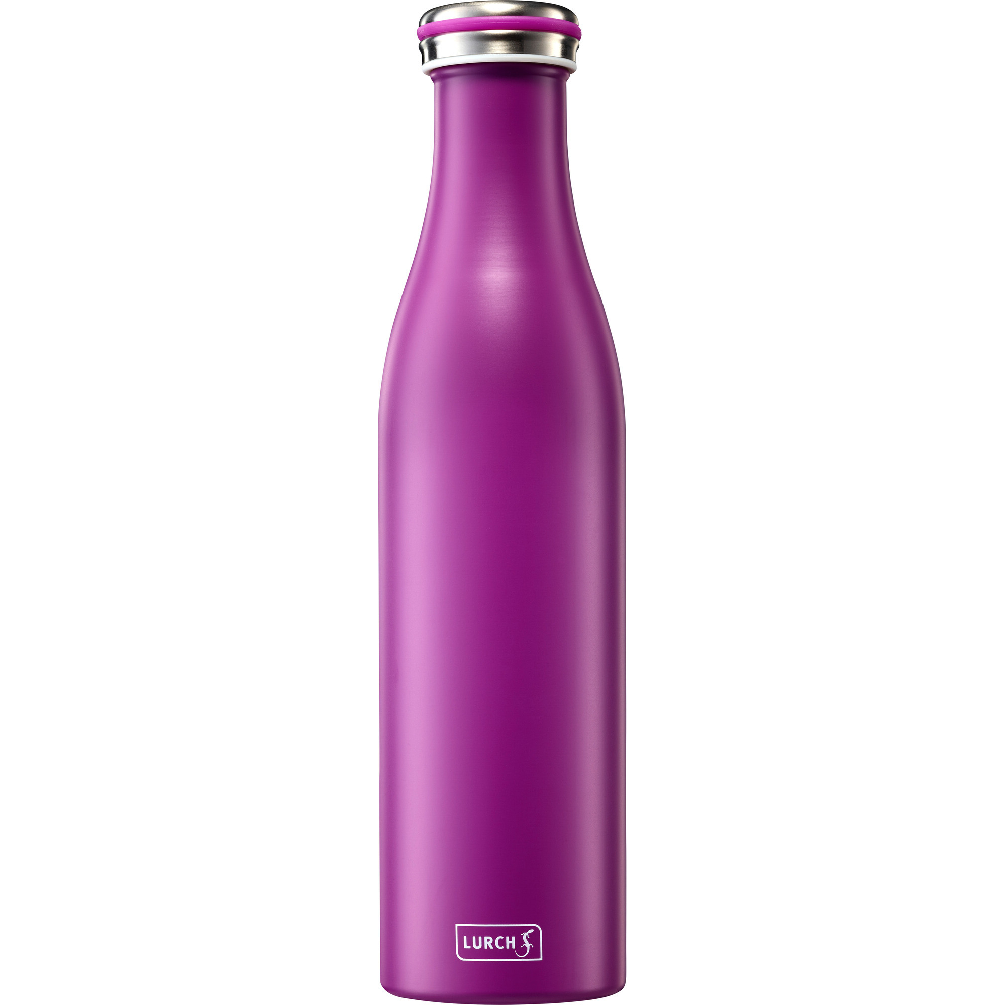 Isolierflasche Edelst. 0,75l versch.Farb