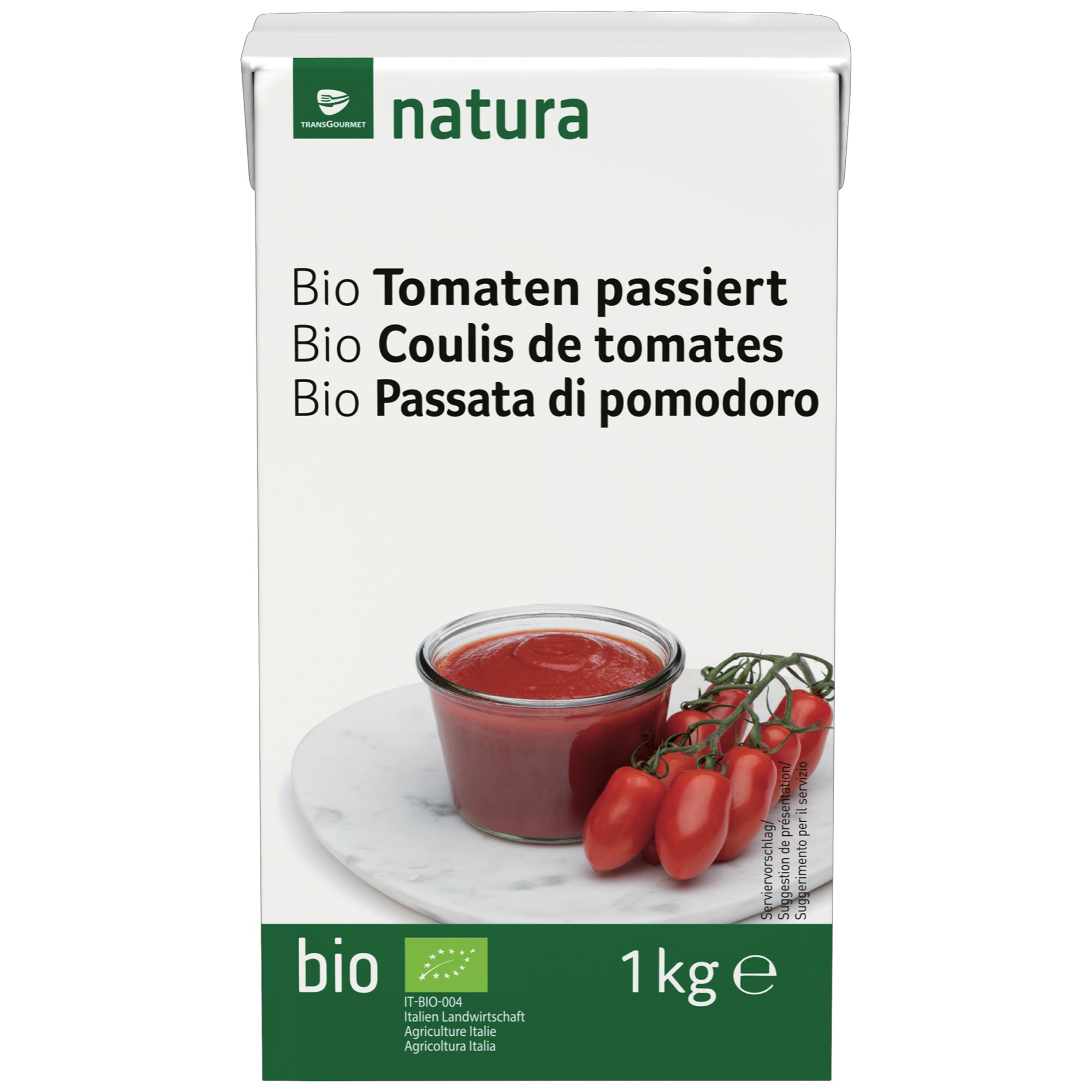 Natura Bio paradajky pasírované 1kg