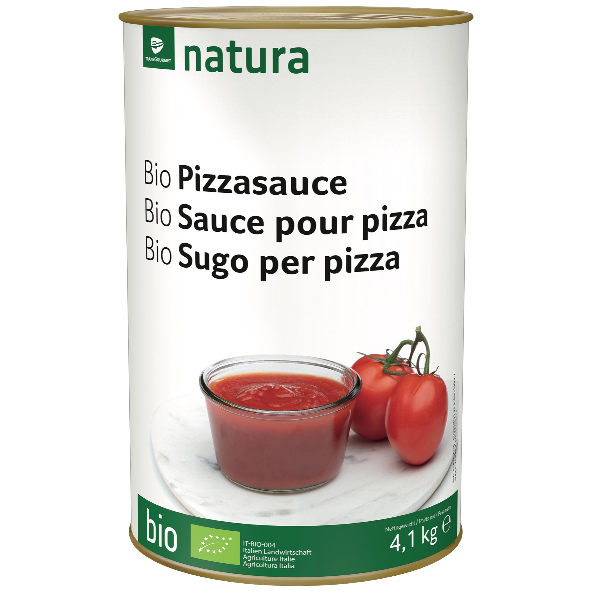Natura Bio omáčka na pizzu 4,1kg
