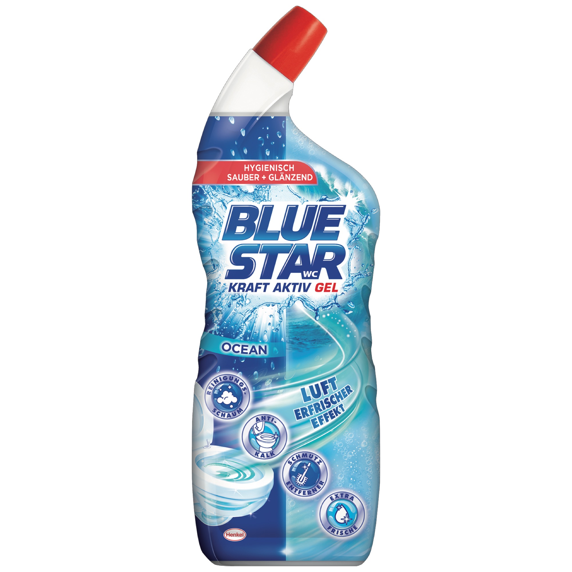 Blue Star Kraft Akt.Gel 700ml, Ocean