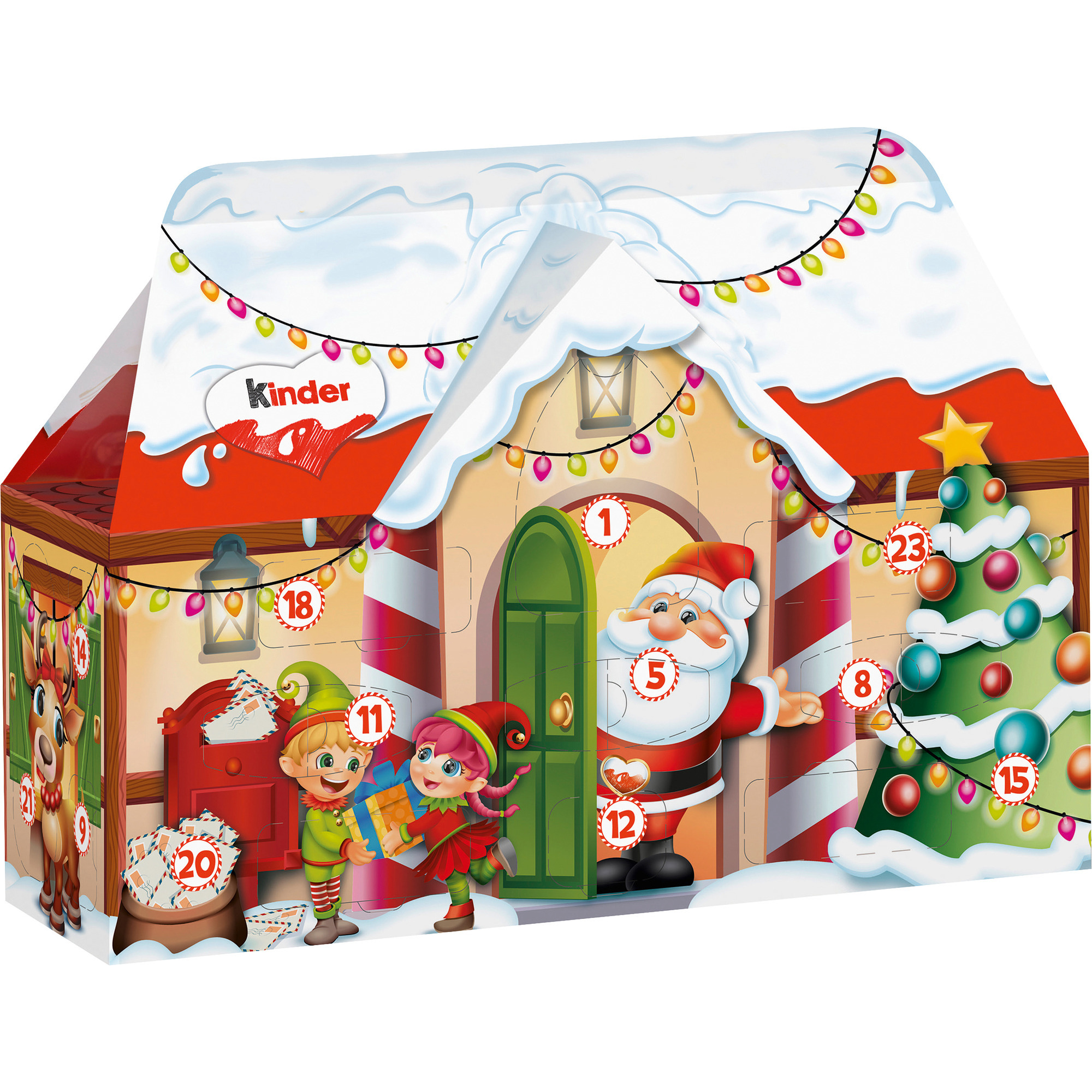 Kinder Mix advent.kalendár 3D-dom 234g