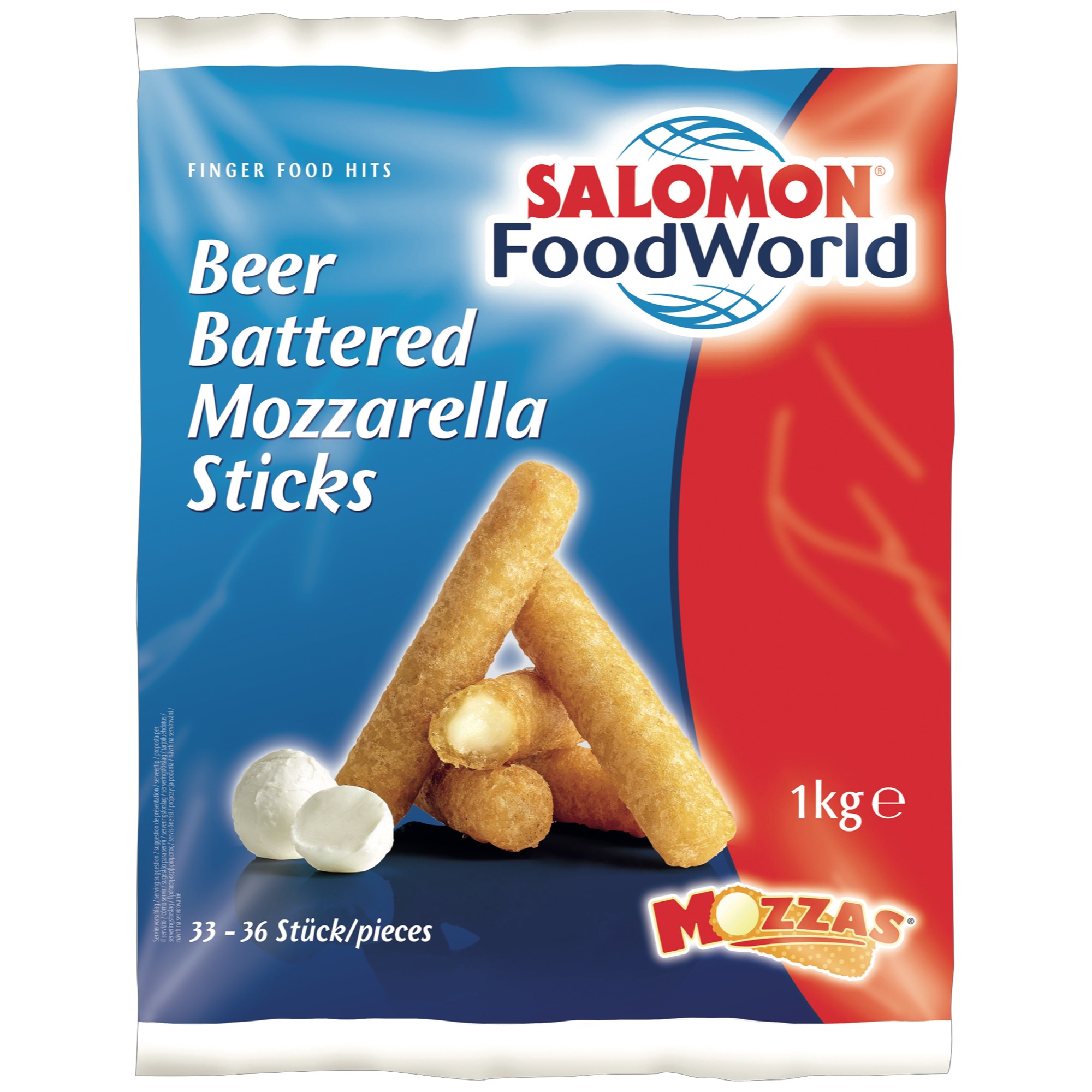 Salomon B.B. Mozzarella Sticks TK 1kg