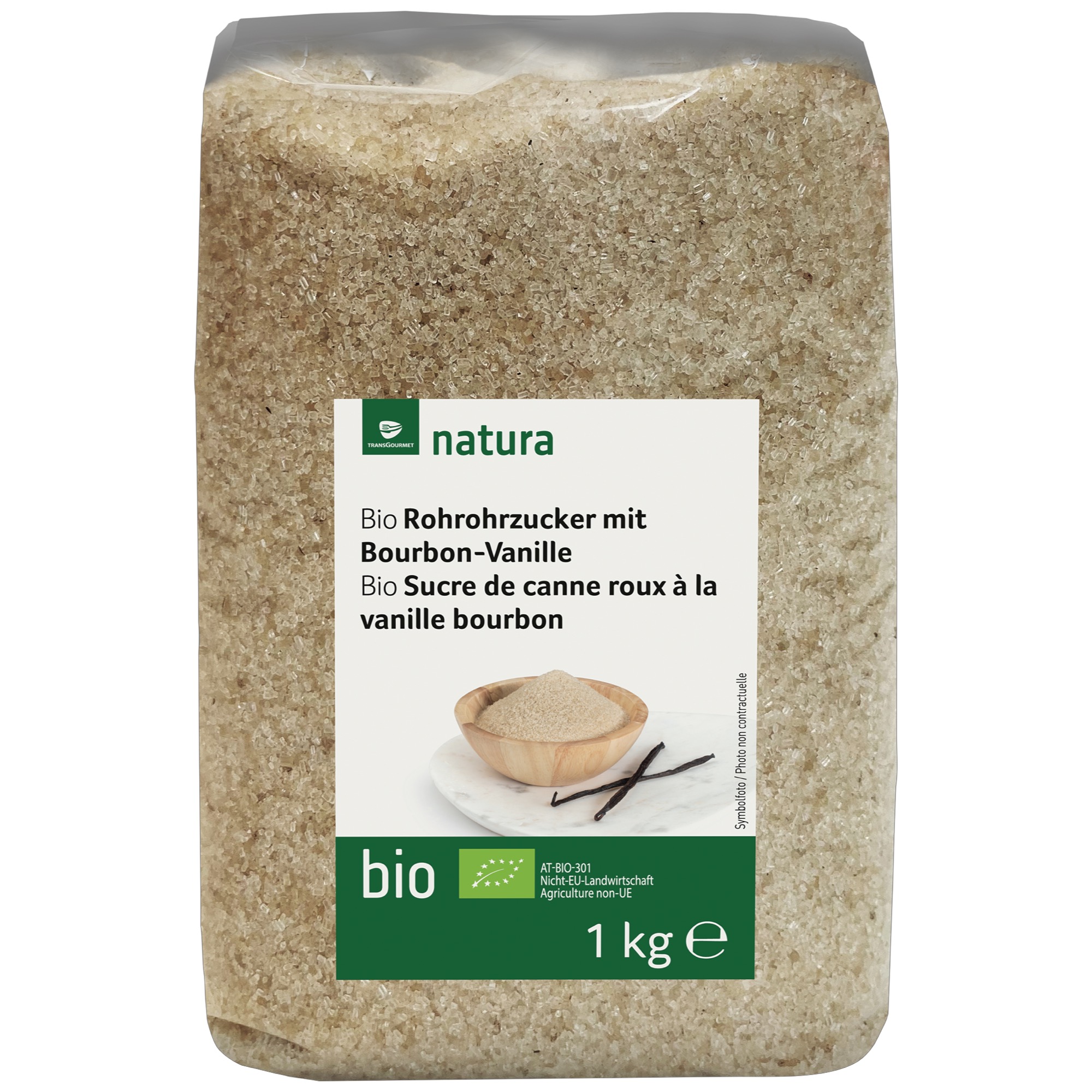Natura Bio bourbon.vanilkový cukor 1kg