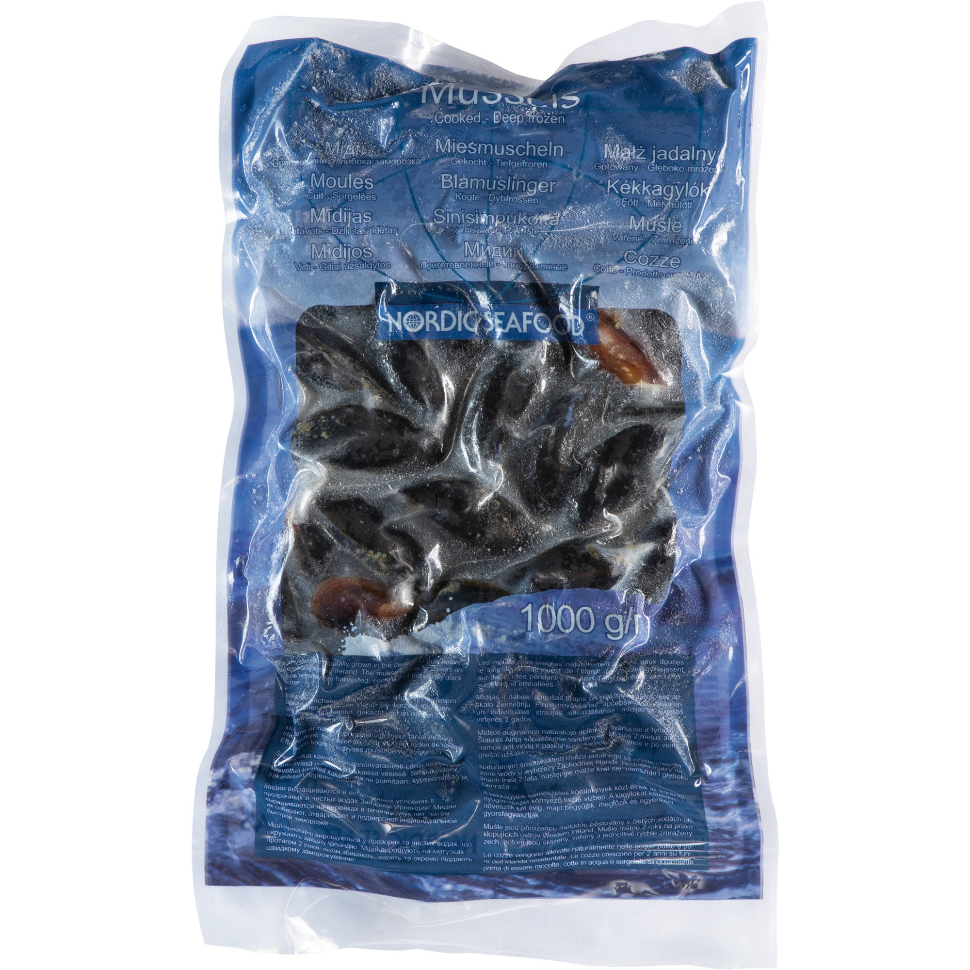 Miesmuscheln Schale gek. 50/65 TK 1kg