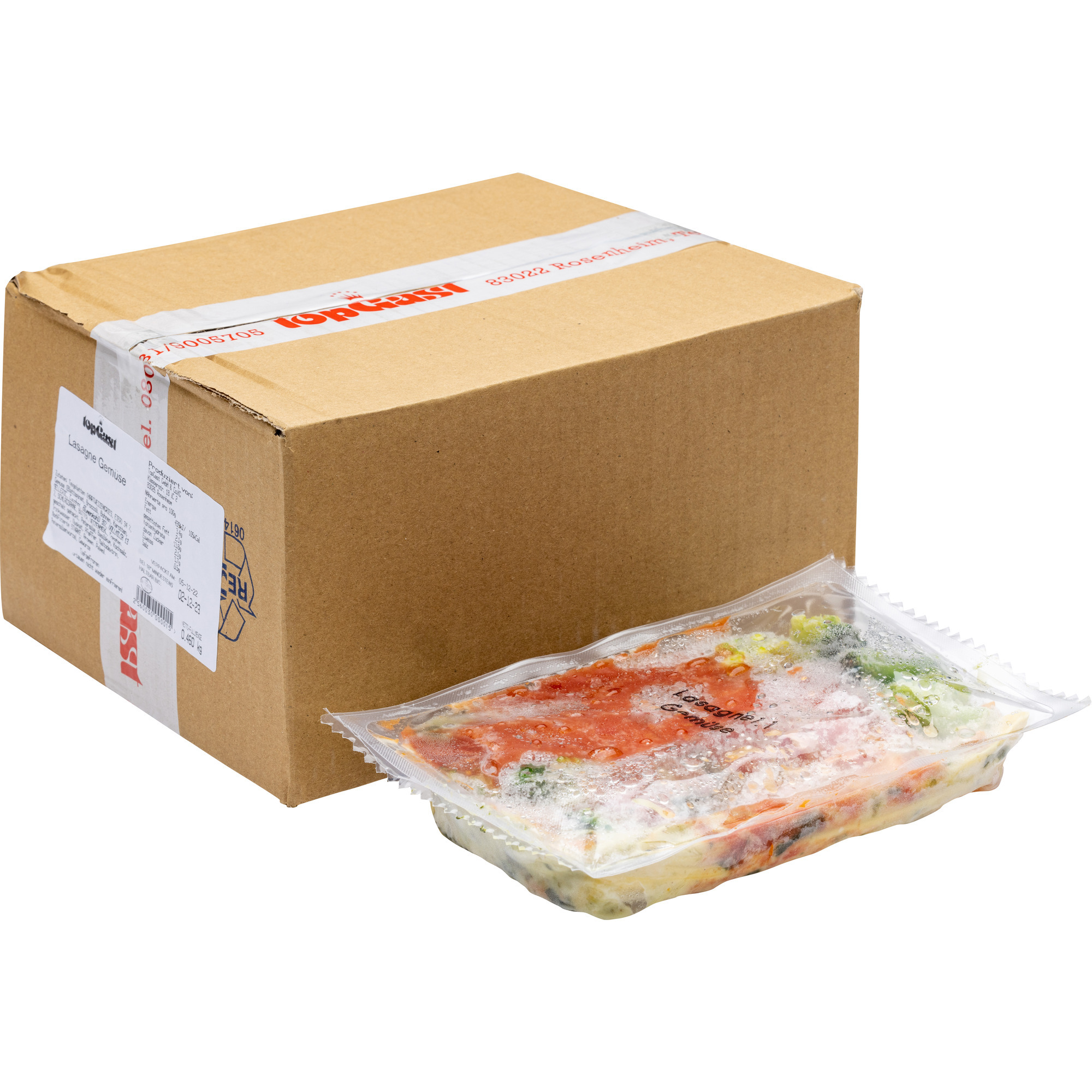 TopGast Lasagne Gemüse TK 460g