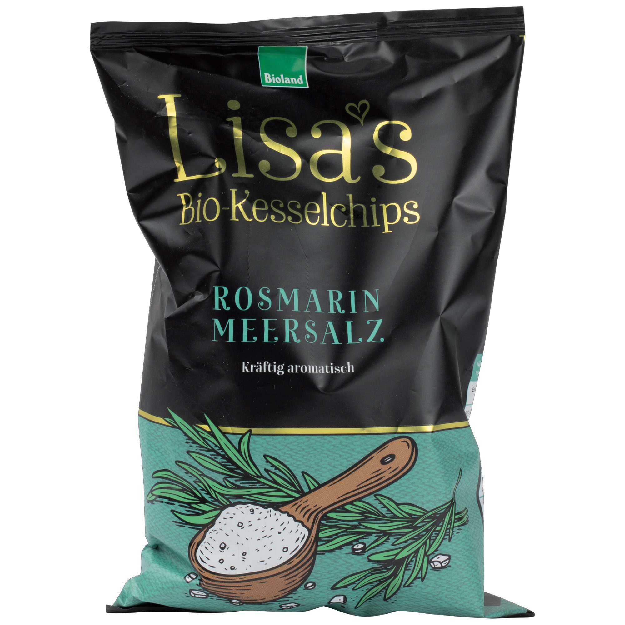 Lisa's Bio Kesselchips 50g rozmarín