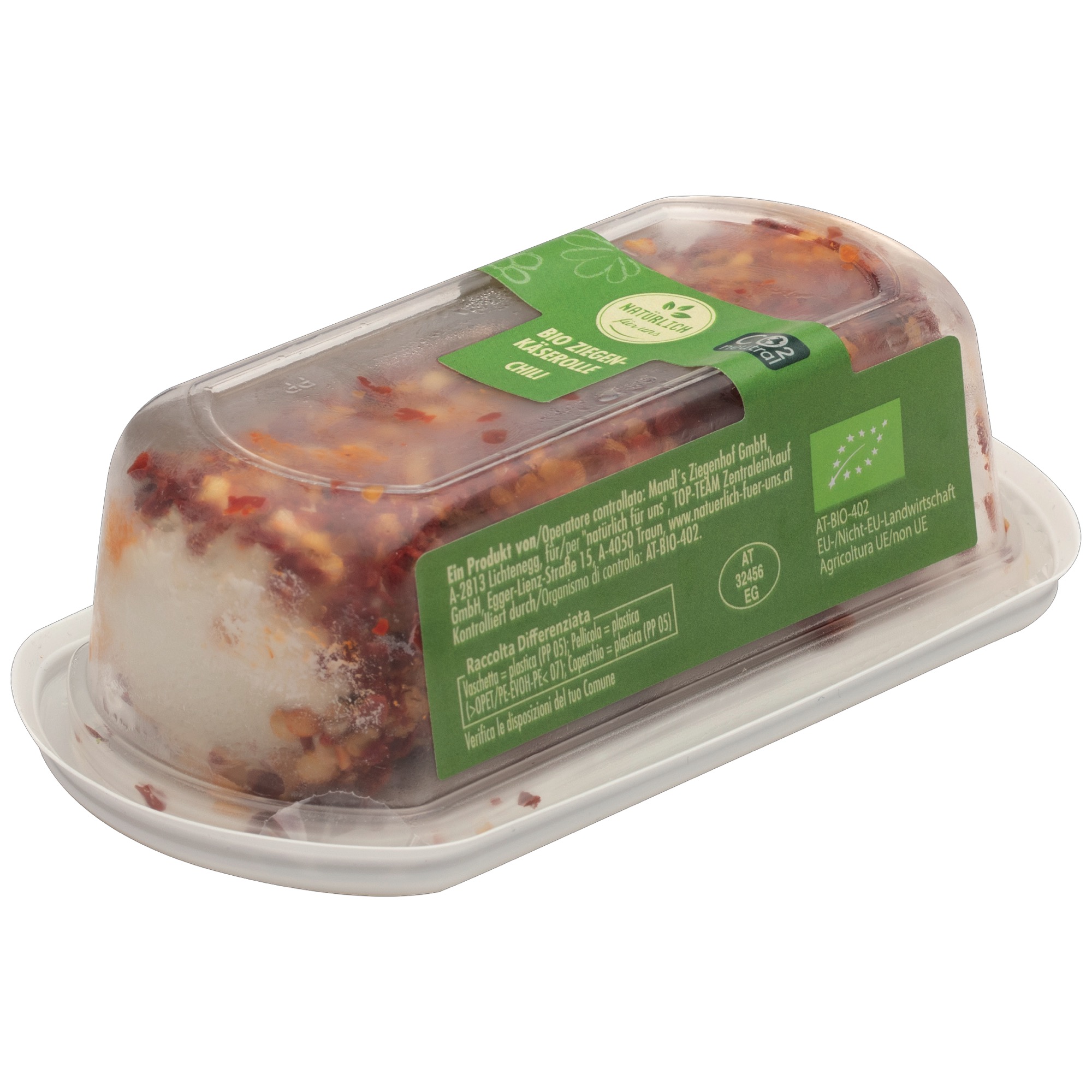 NFU Bio Ziegenkäse 100g, Chili