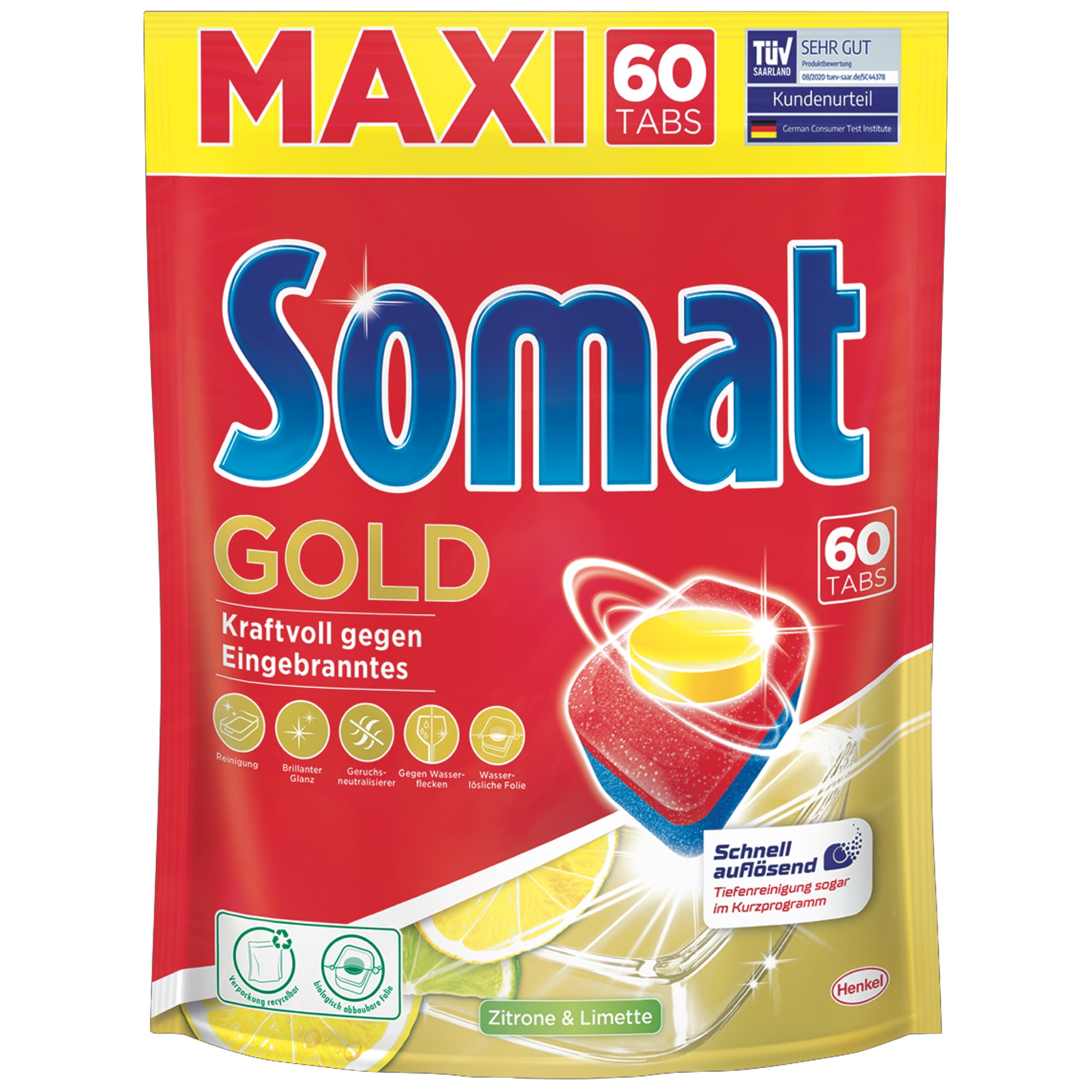 Somat Gold citrón/limeta 60ks