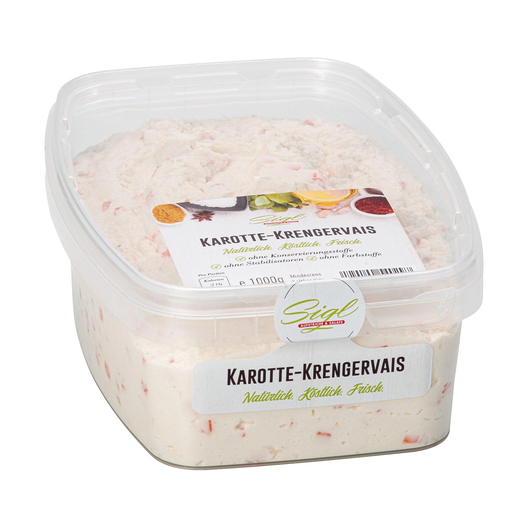 Sigl žervé mrkva/chren 1kg
