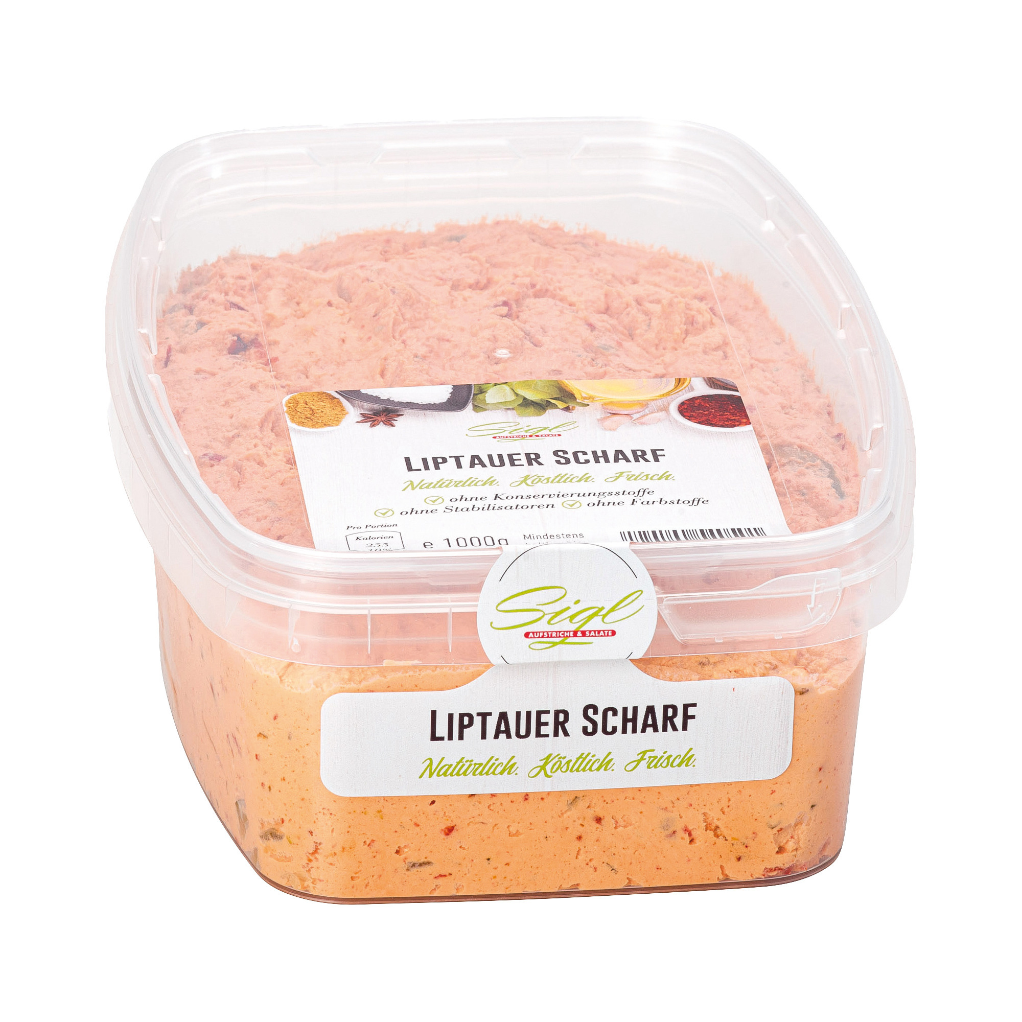 Sigl nátierka Liptauer ostrá 1kg