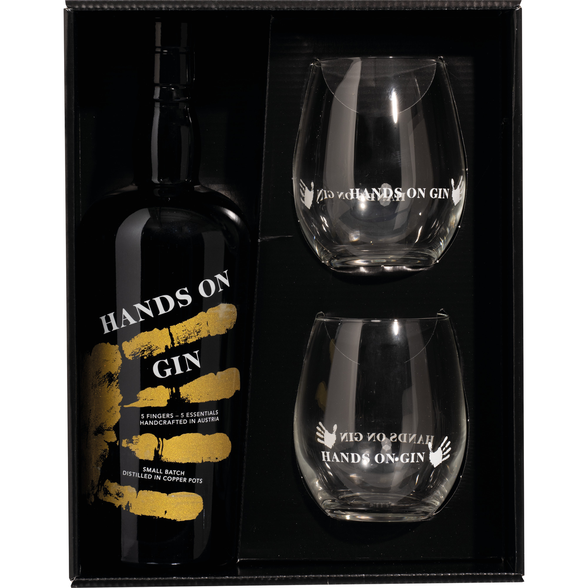 Gölles Hands on Gin 0,7l + 2 Gläser