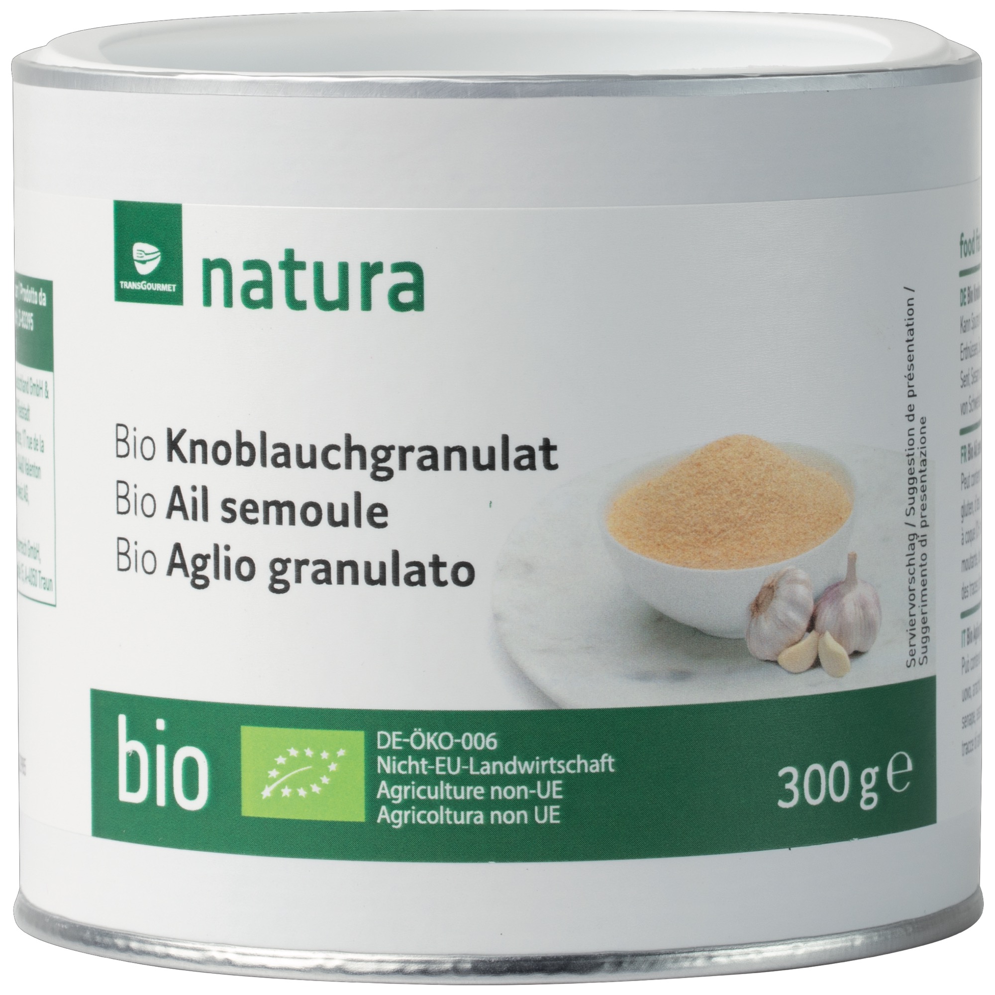 Natura Bio cesnak granulát 470ml