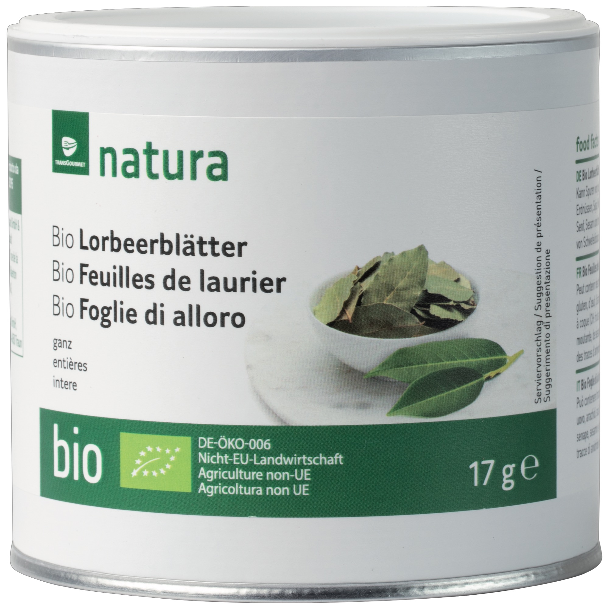 Natura Bio bobkový list celý 470ml