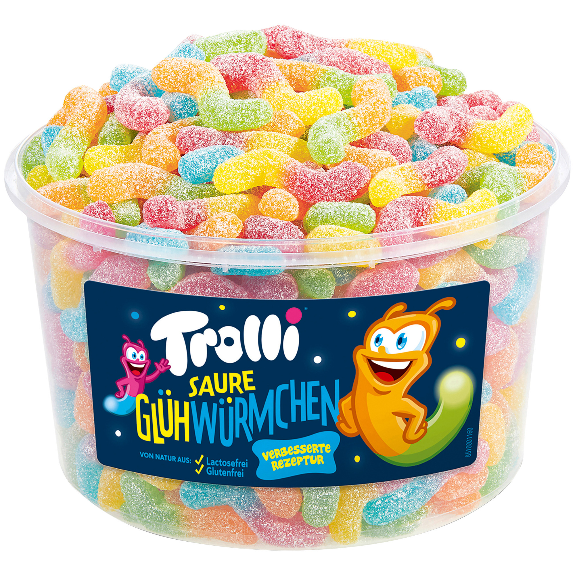 Trolli Glühwürmchen dóza 1050g