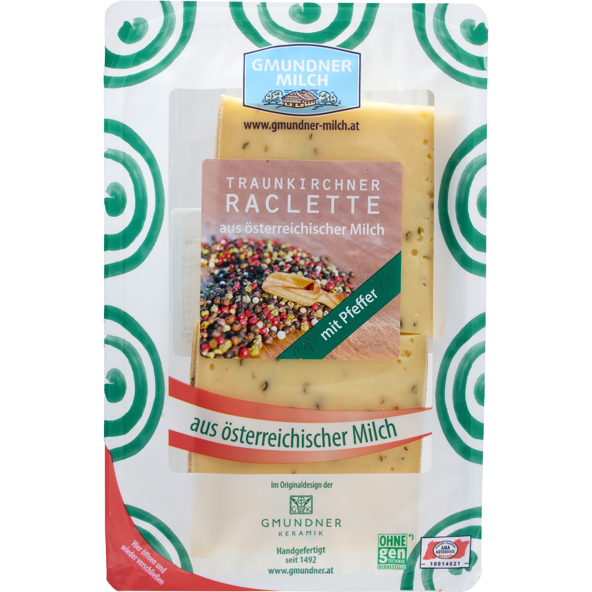 Gmundner Raclette plátky 150g koren.