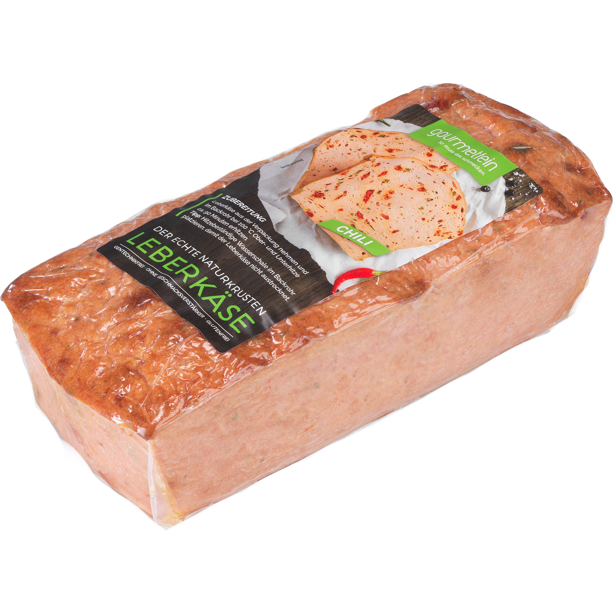 Gourmf. Leberkäse Chili Jour 1kg