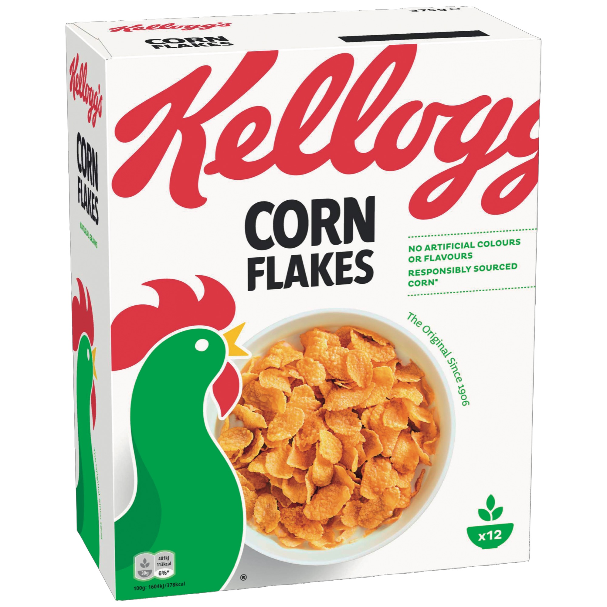 Kelloggs 375g, Corn Flakes