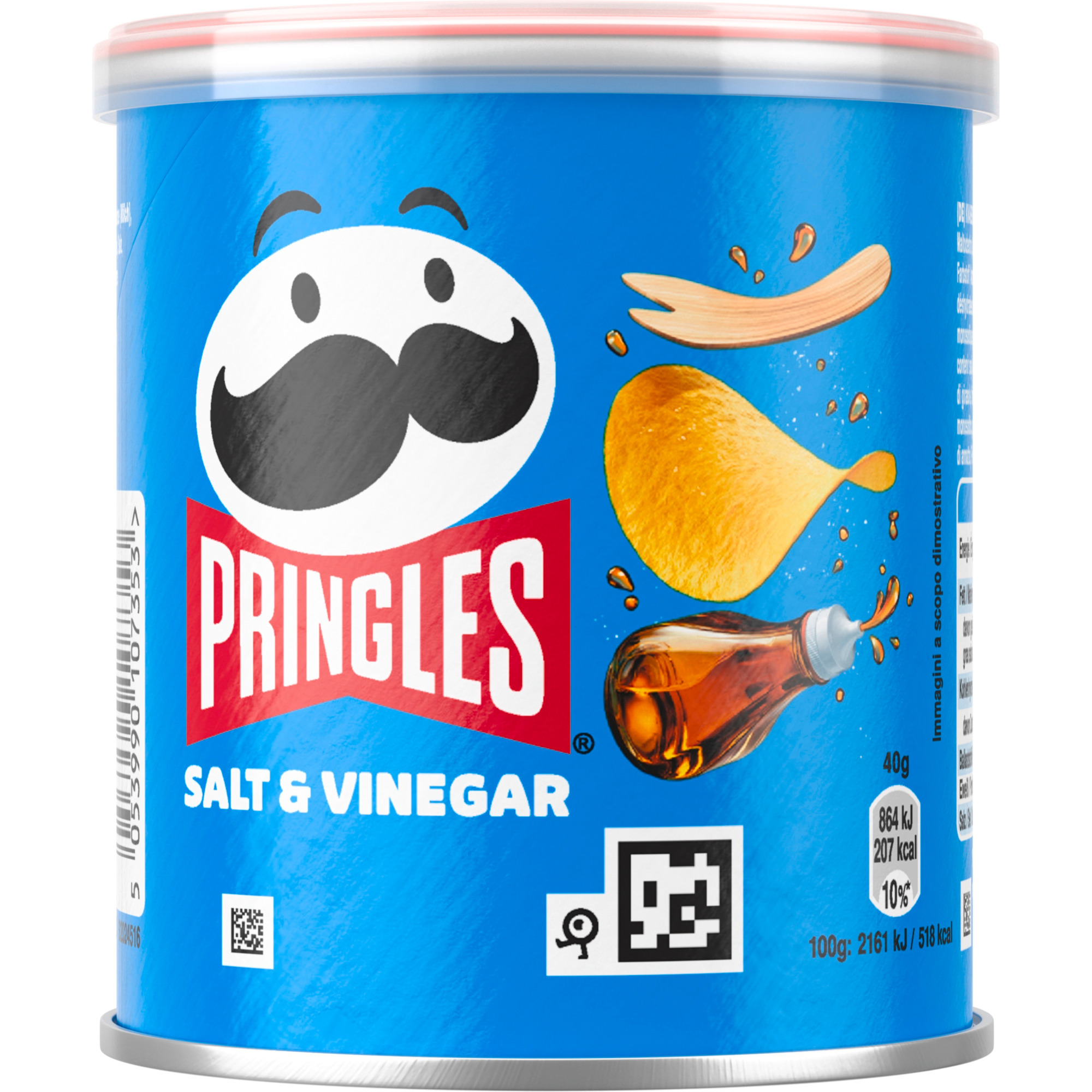 Pringles 40g, Salt & Vinegar