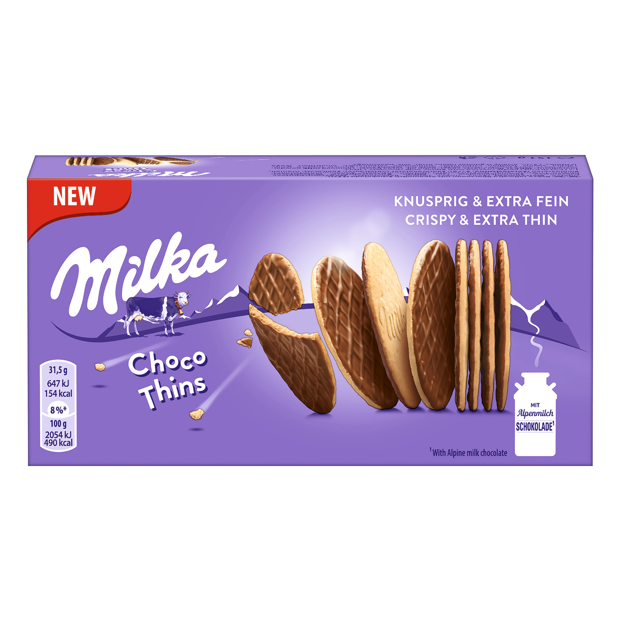 Milka Keks Choco Thins 151g