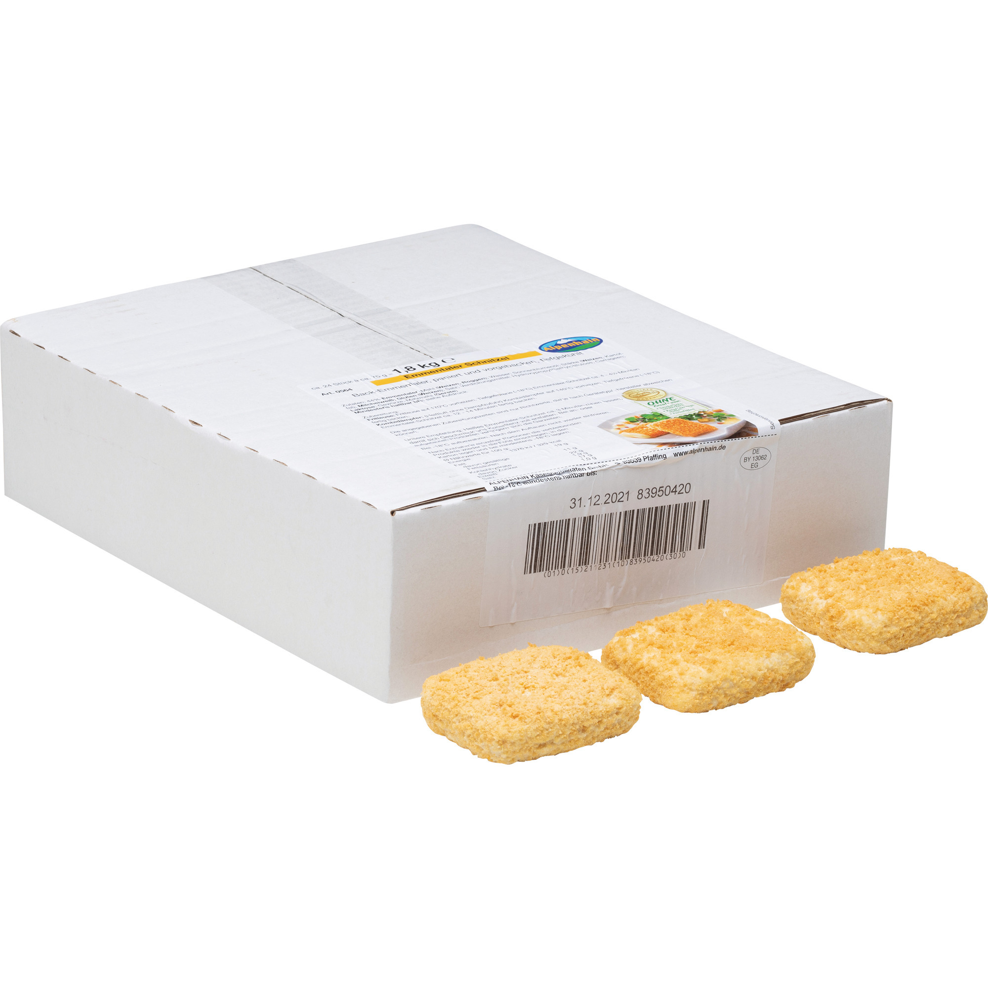 Alpenhain Emmentaler Schnitzel TK 30x75g