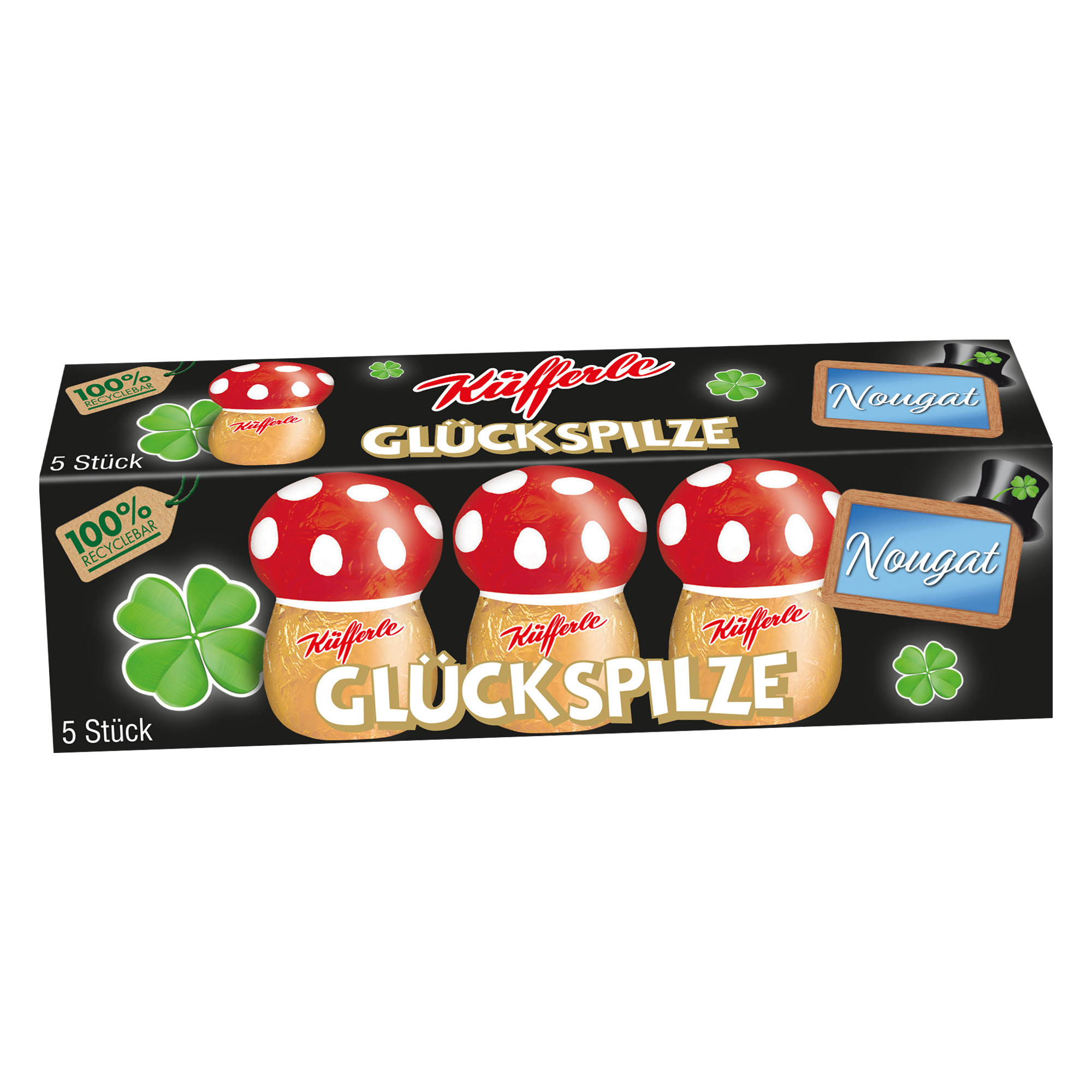 Küff. Glückspilze Nougat 5er 115g