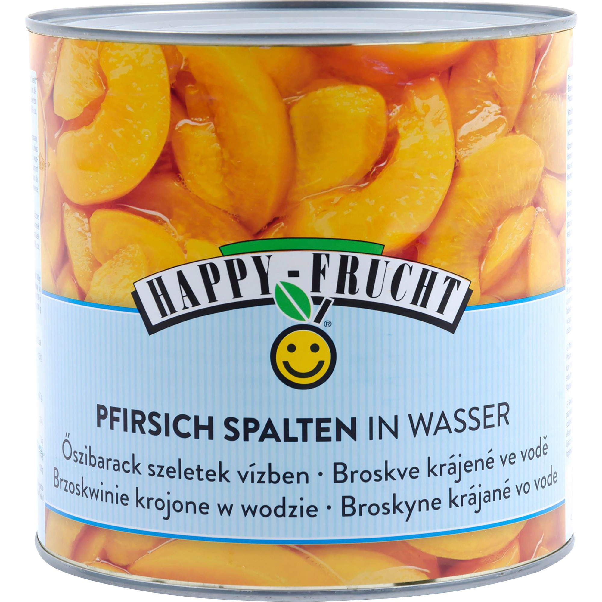 Happy Frucht Pfirsichspalten Wasser 3/1