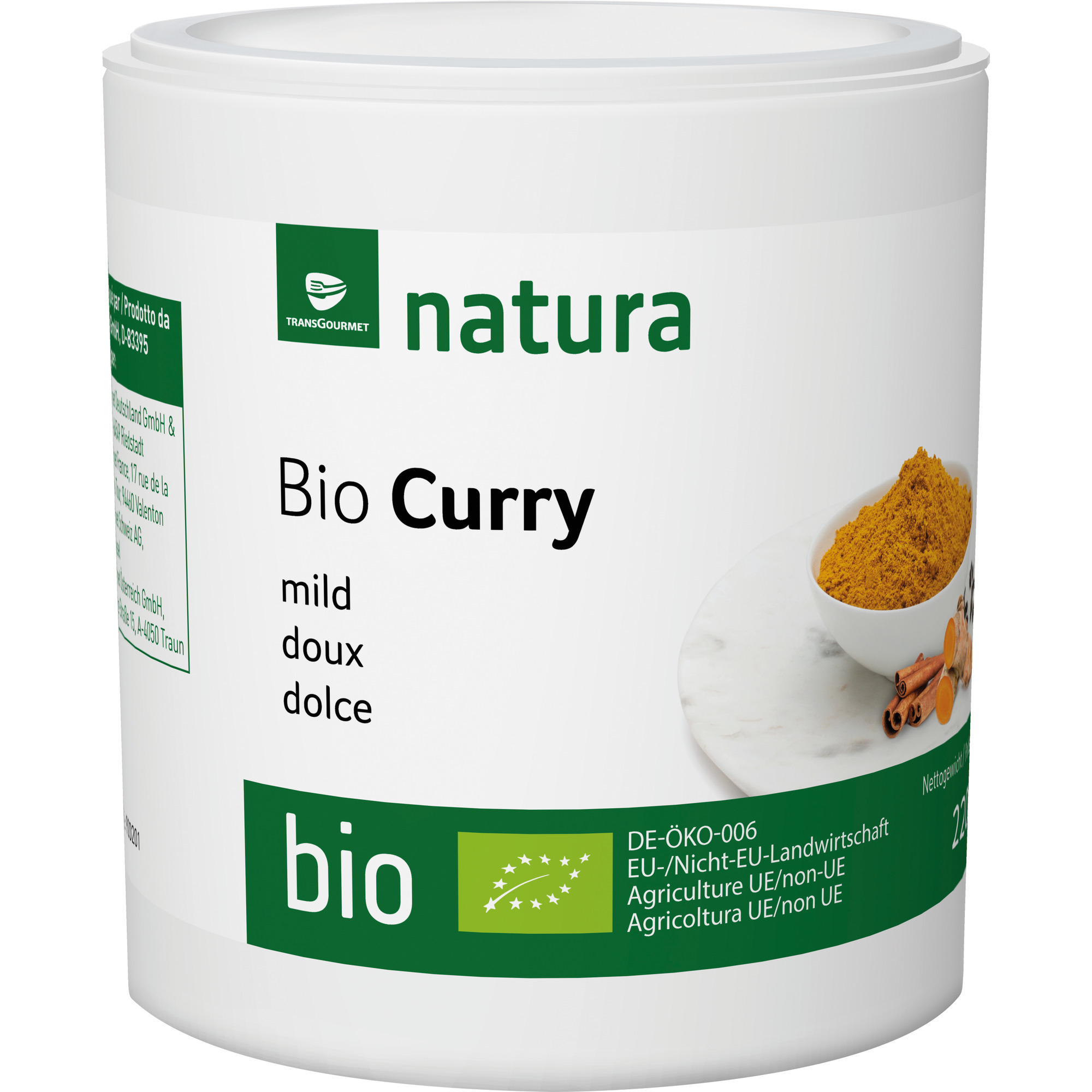 Natura Bio Curry mild 470ml