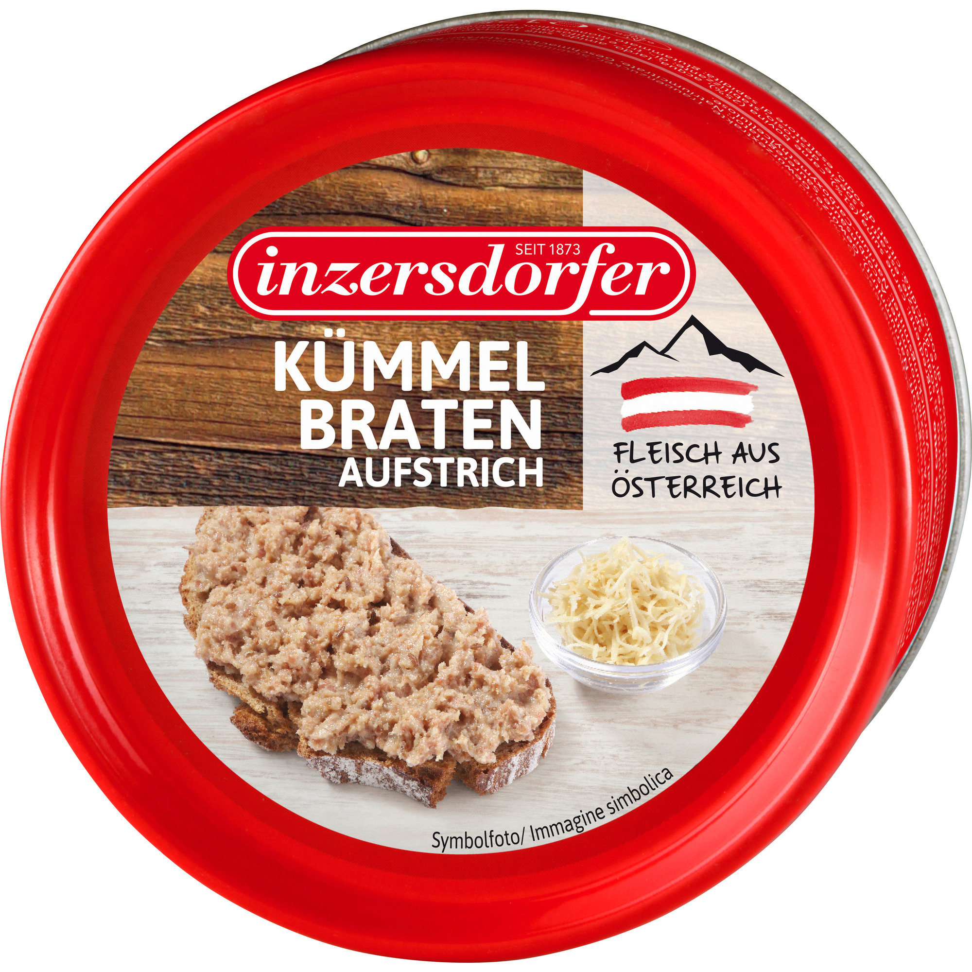 Inzers. Aufstrich 125g, Kümmelbraten