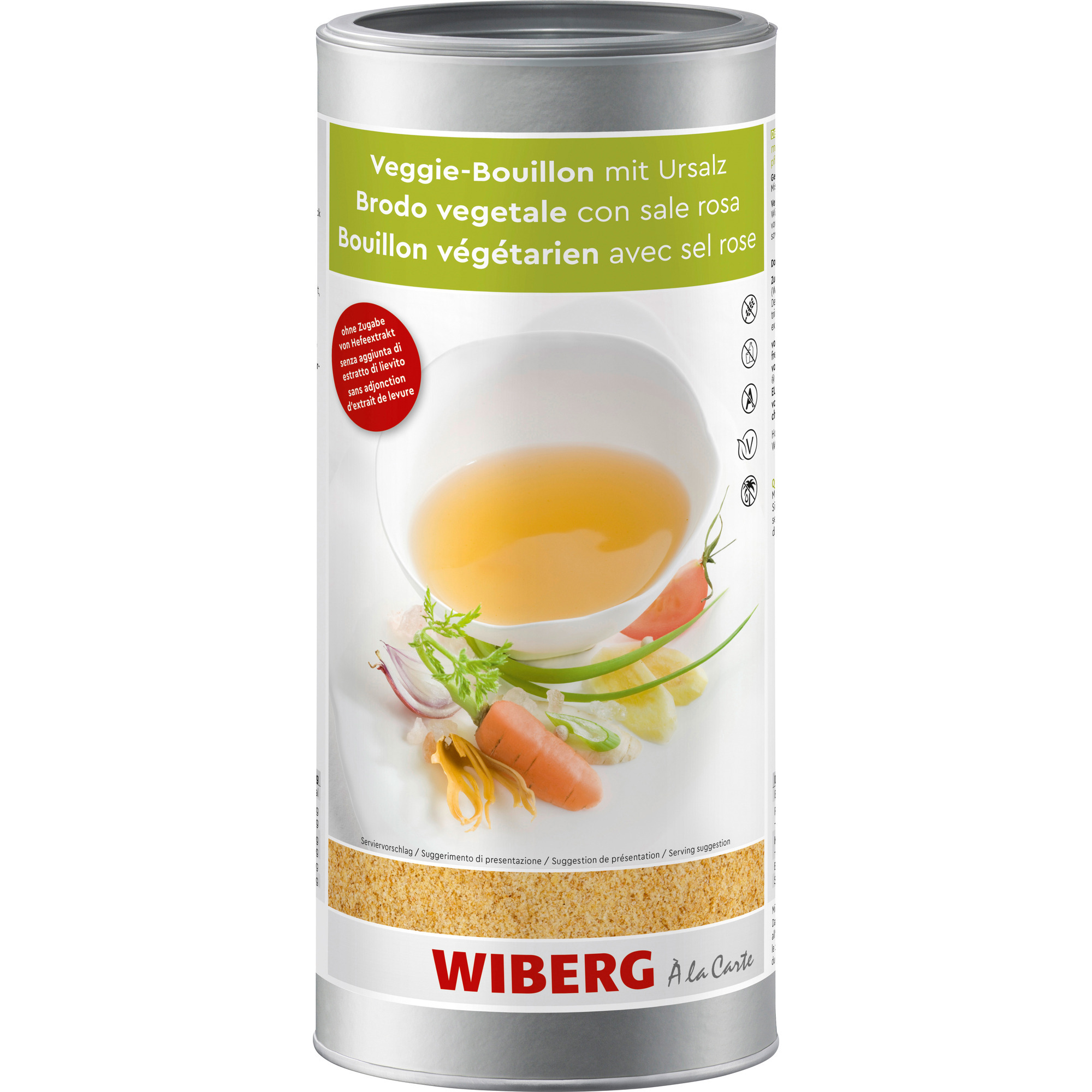 Wiberg Veggie Bouillon m.Ursalz 1600ml