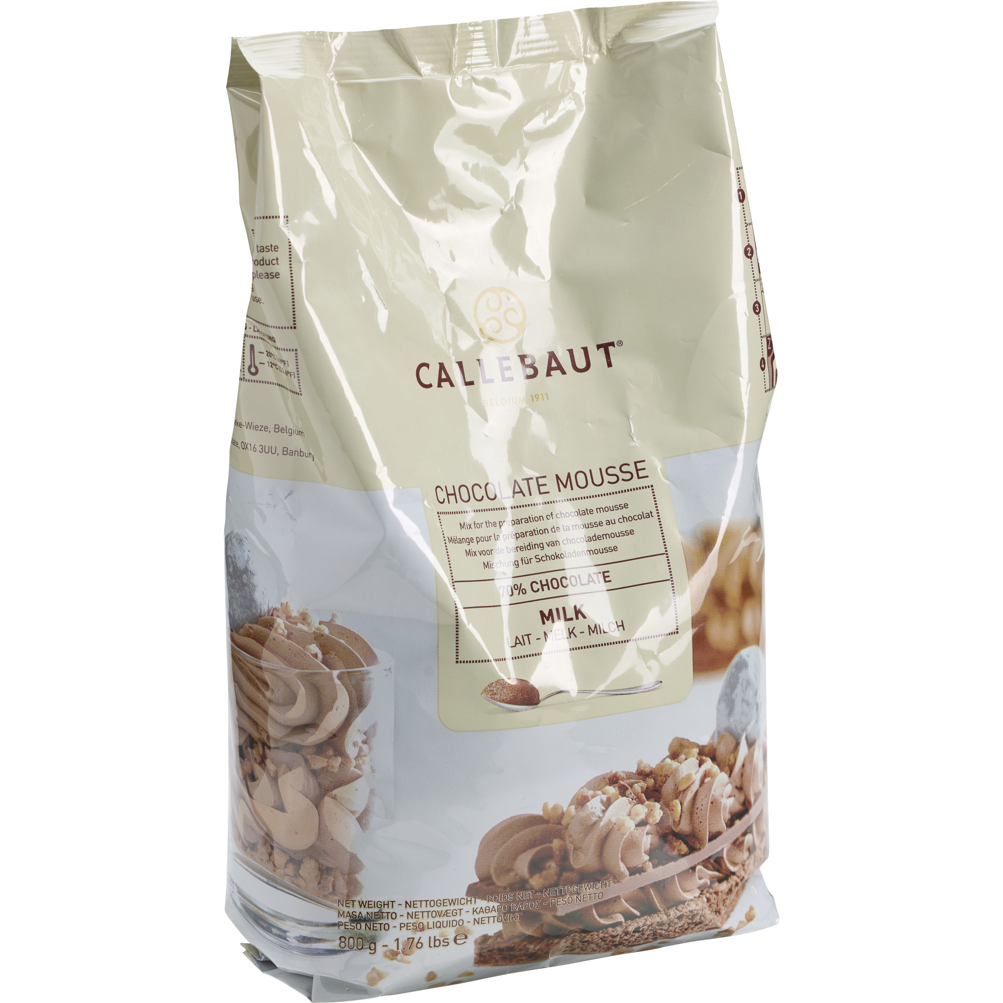 Calleb. Chocolate Mousse milk 800g