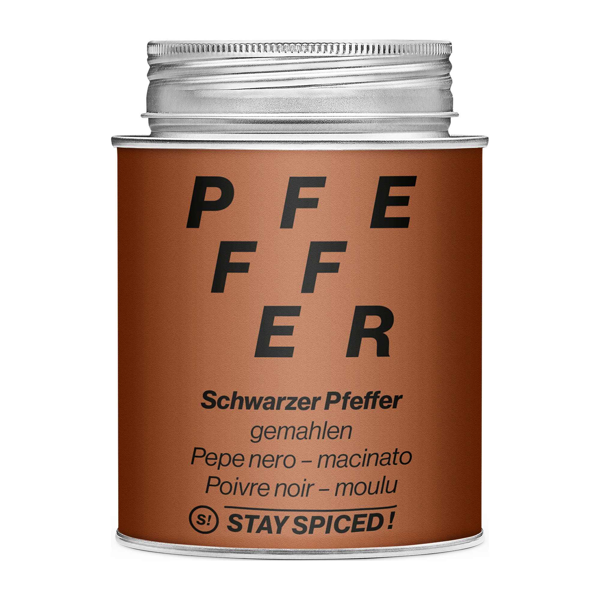 S! Pfeffer schwarz gemahlen 870ml
