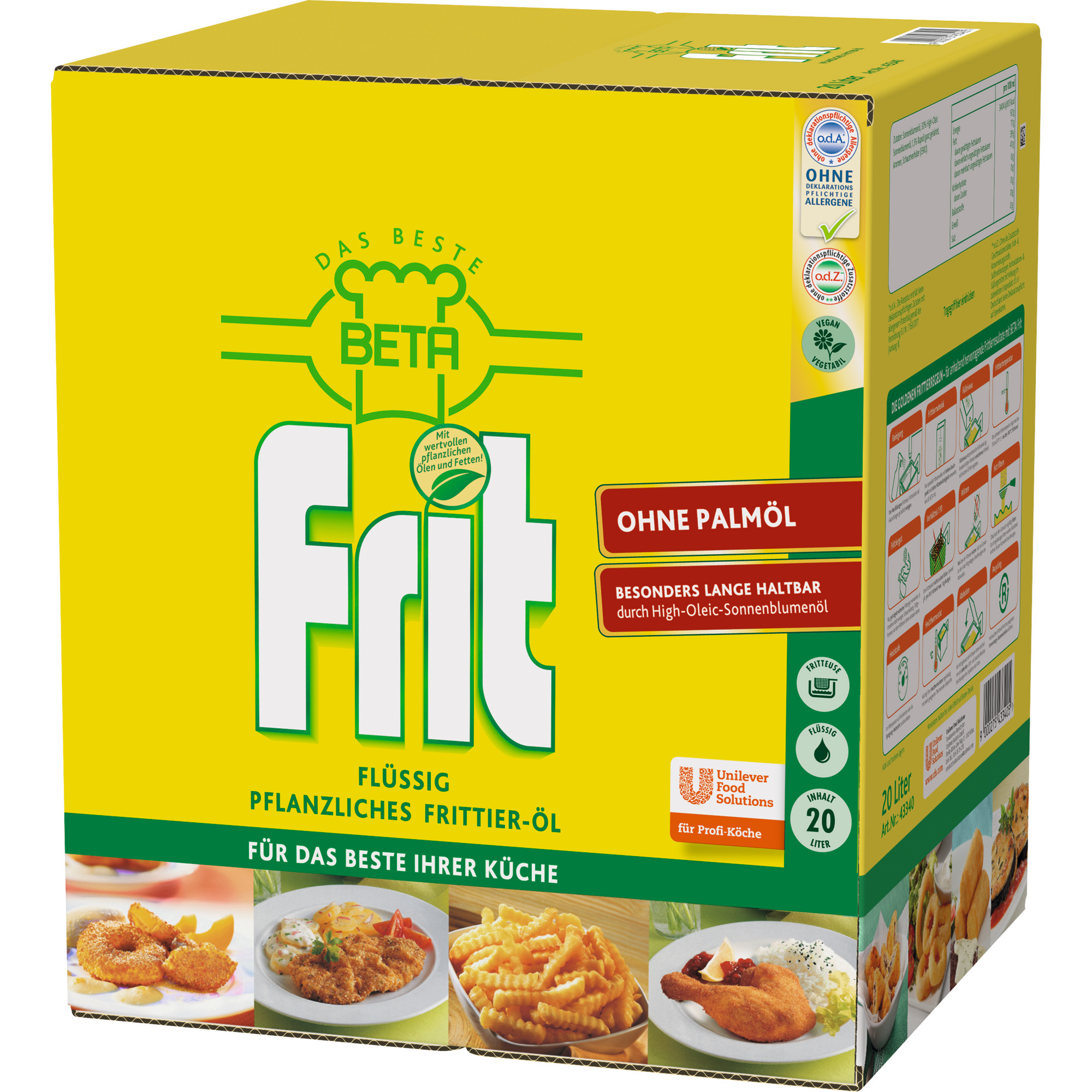 Beta Frit Frittierfett BiB 20L