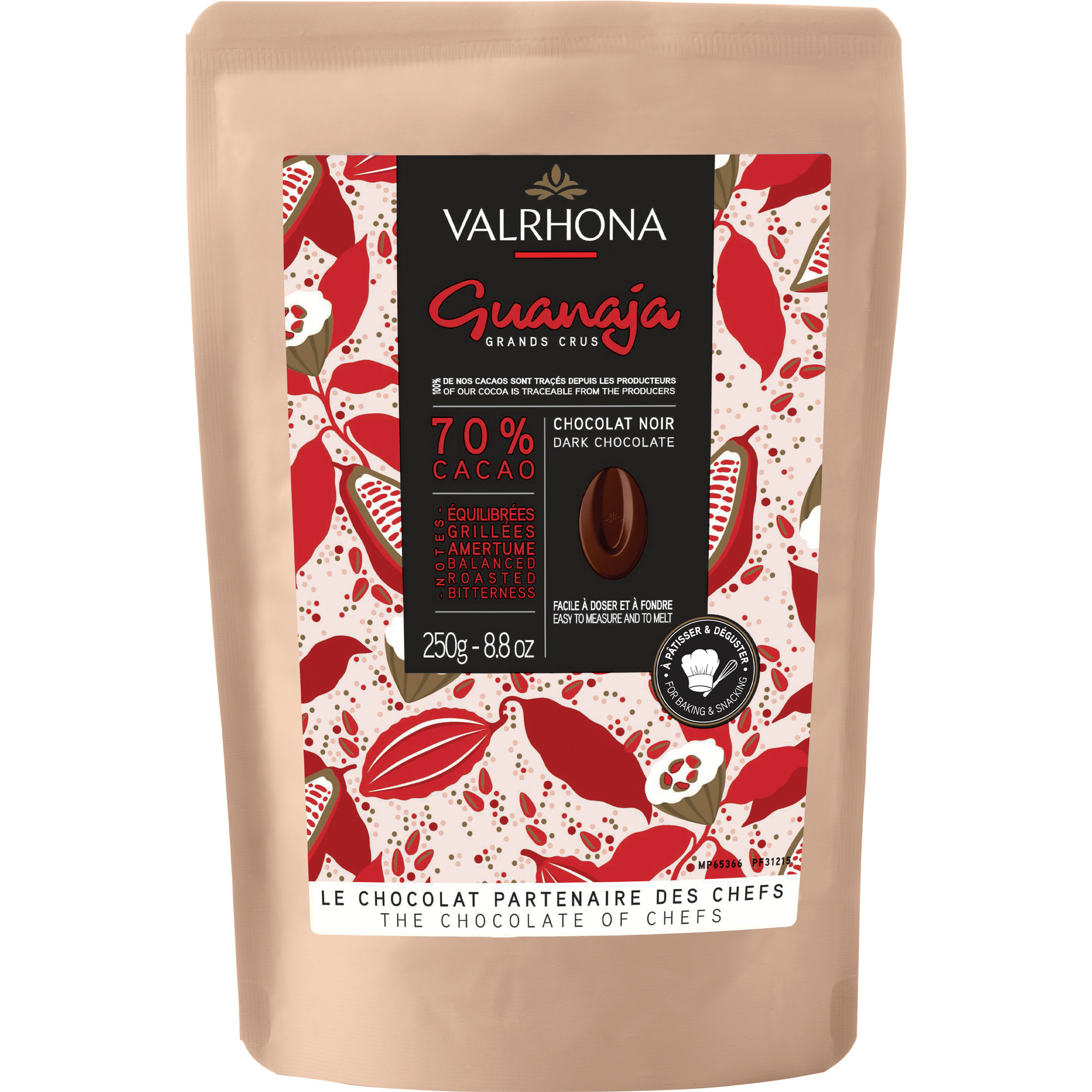 Valrh. Guanaja 70% Feves 250g