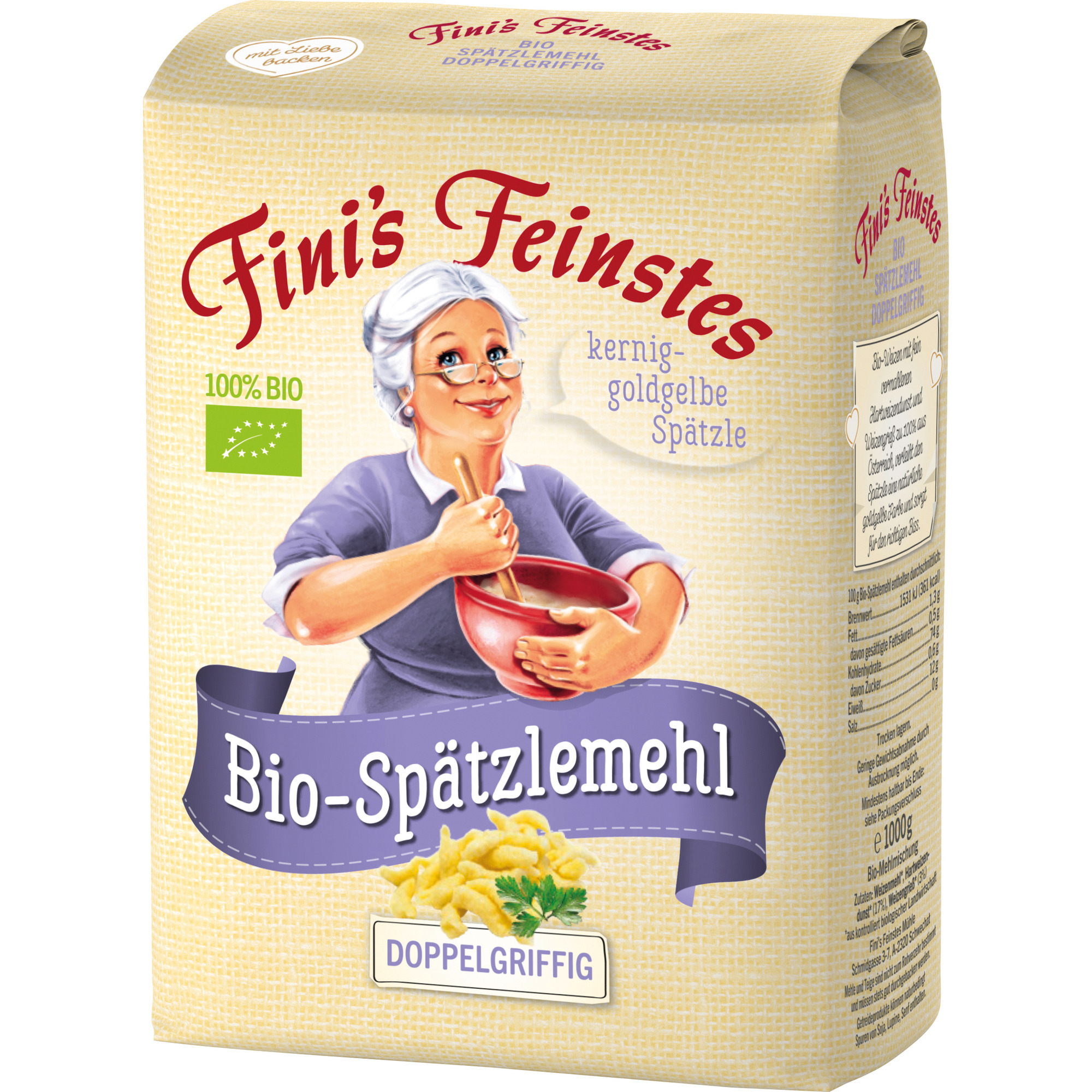 Fini's Bio Spätzlemehl 1kg